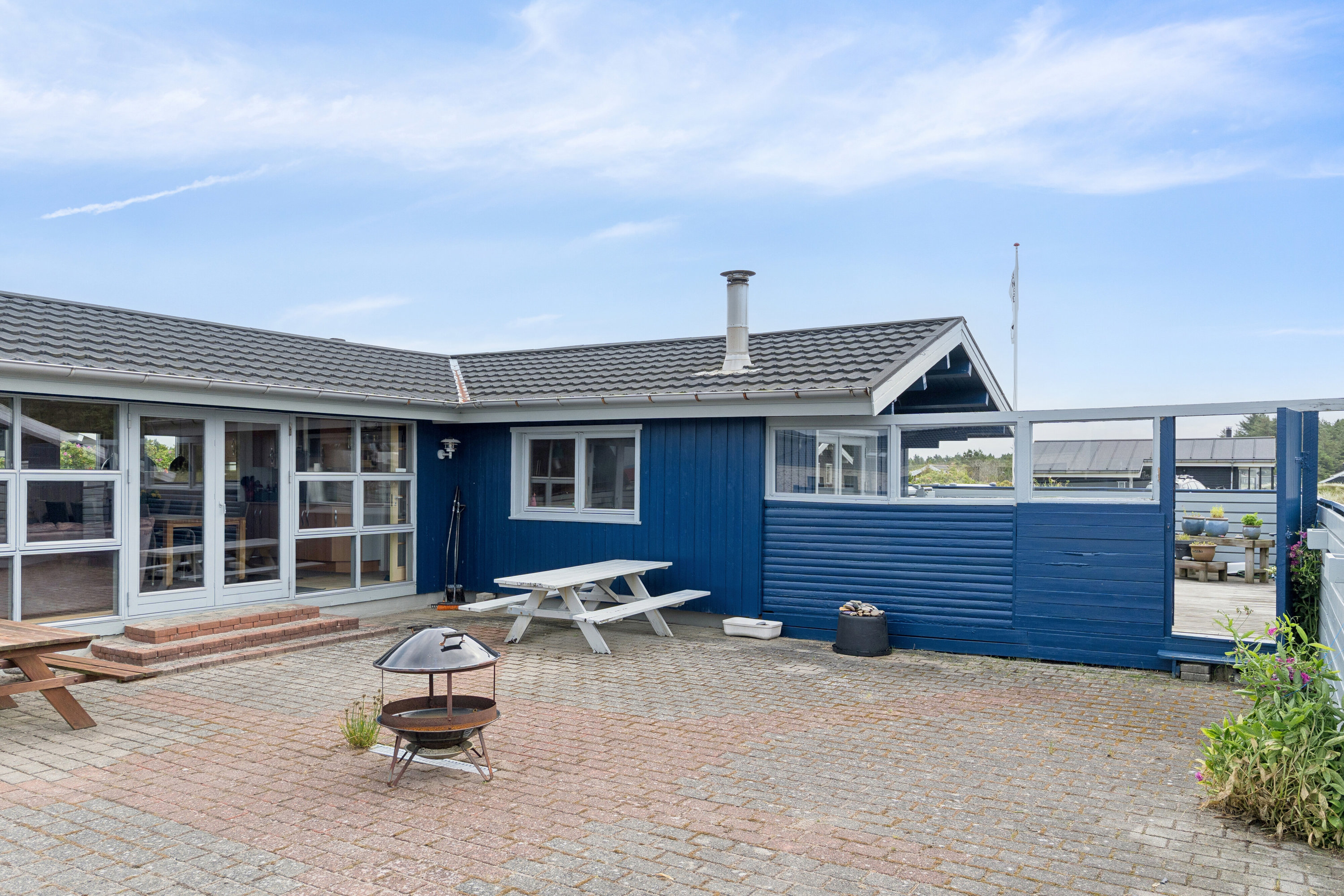 Fremhævet terrasse billede i fuldskærmstilstand. Billede af Store Knuds Vej 16, Vorupør, 7700 Thisted