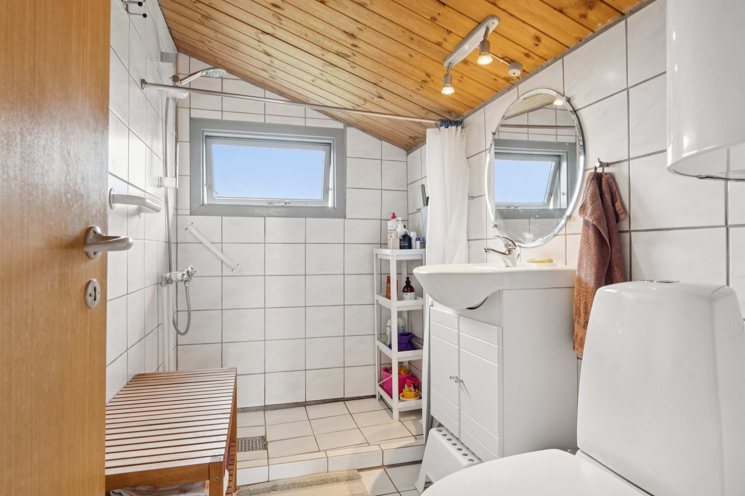 Fremhævet badeværelse billede i fuldskærmstilstand. Billede af Store Knuds Vej 16, Vorupør, 7700 Thisted