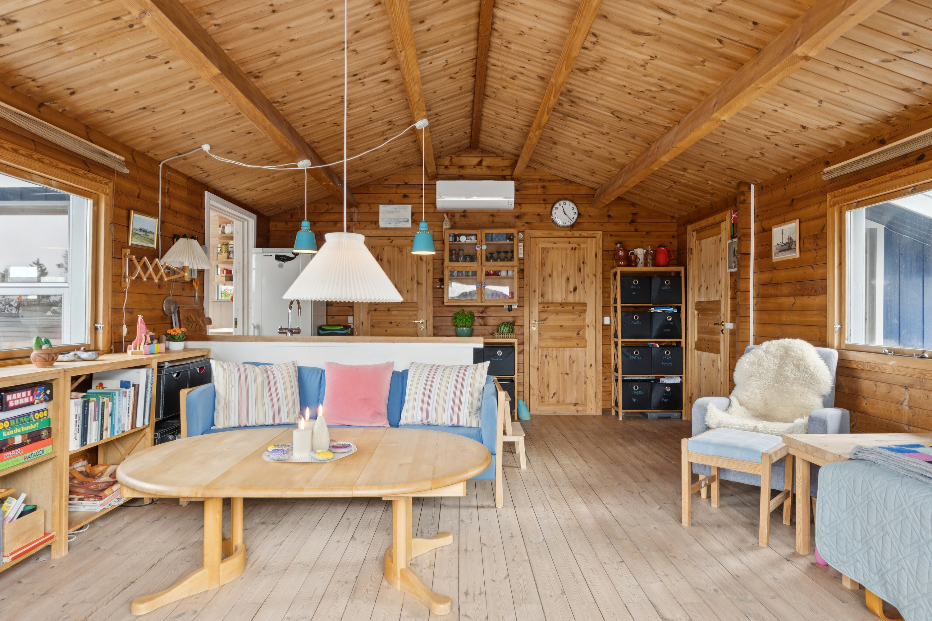 Fremhævet stue billede i fuldskærmstilstand. Billede af Store Knuds Vej 16, Vorupør, 7700 Thisted