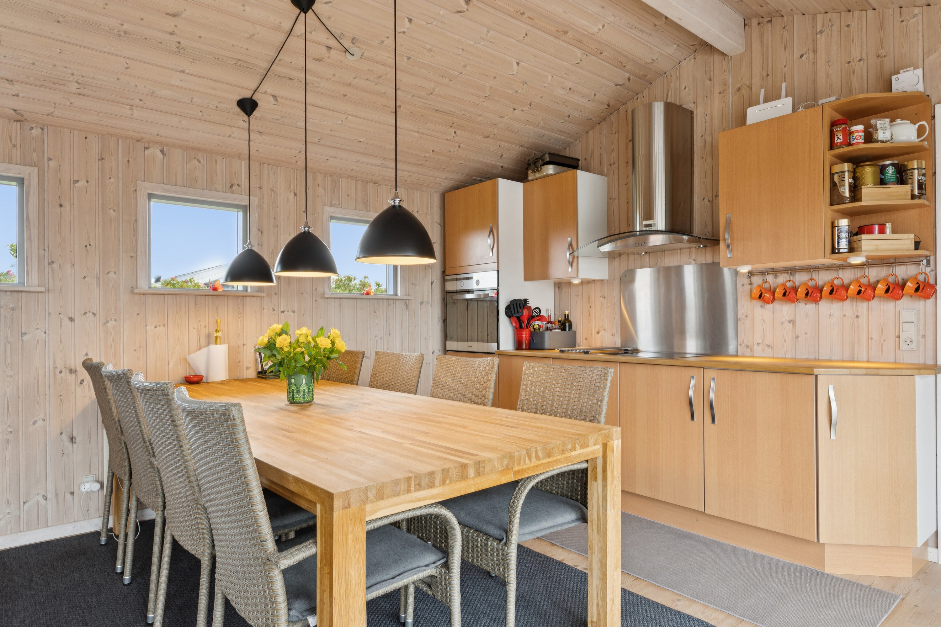 Fremhævet spisestue billede i fuldskærmstilstand. Billede af Store Knuds Vej 16, Vorupør, 7700 Thisted