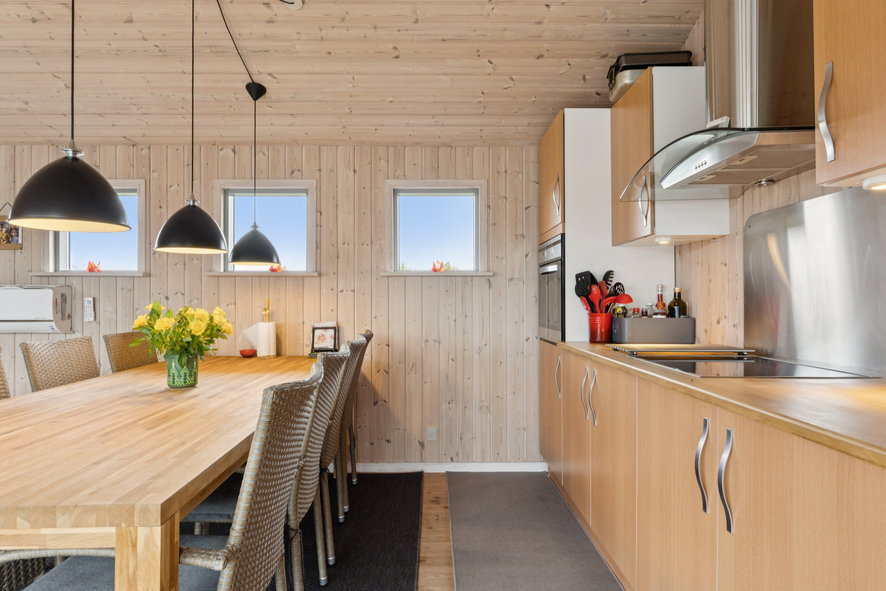 Fremhævet spisestue billede i fuldskærmstilstand. Billede af Store Knuds Vej 16, Vorupør, 7700 Thisted