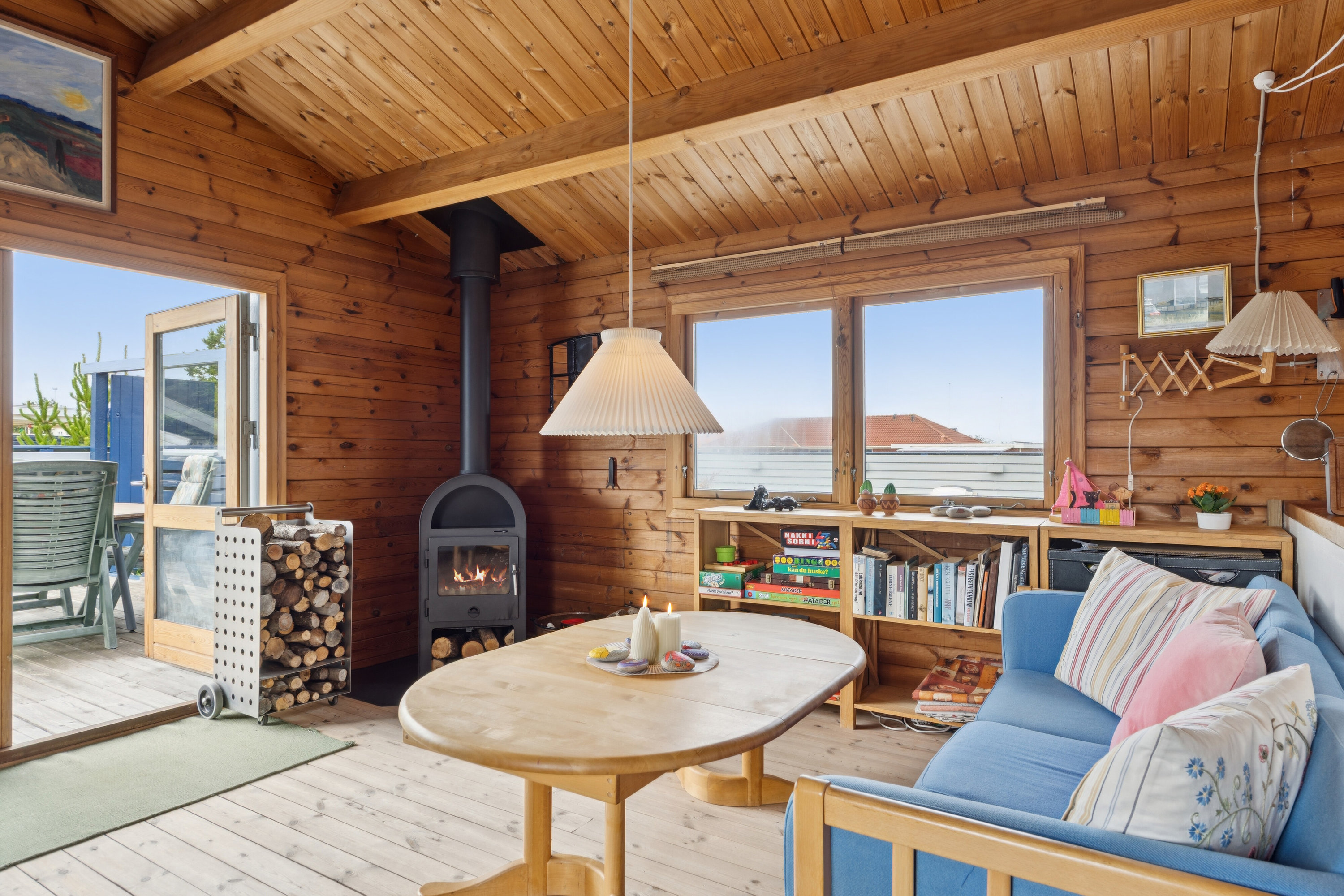 Fremhævet stue billede i fuldskærmstilstand. Billede af Store Knuds Vej 16, Vorupør, 7700 Thisted