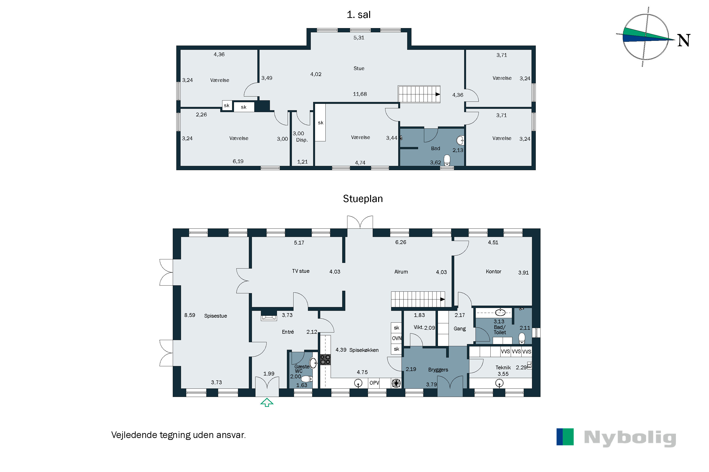 Plantegninger billede af Hoptrup Hovedgade 131, Hoptrup, 6100 Haderslev