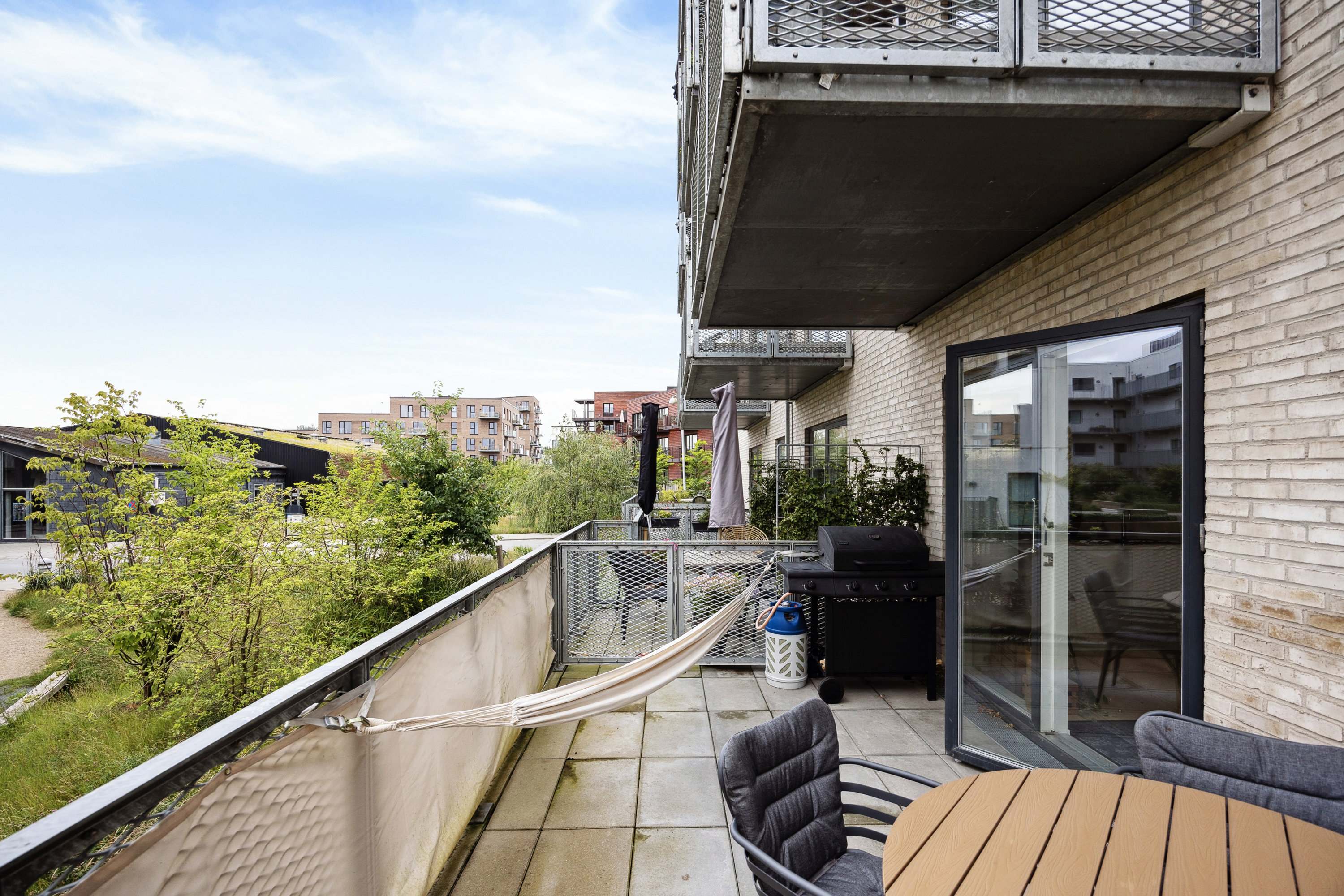 Fremhævet altan billede i fuldskærmstilstand. Billede af Søndre Badevej 4H, st.. th., 4600 Køge