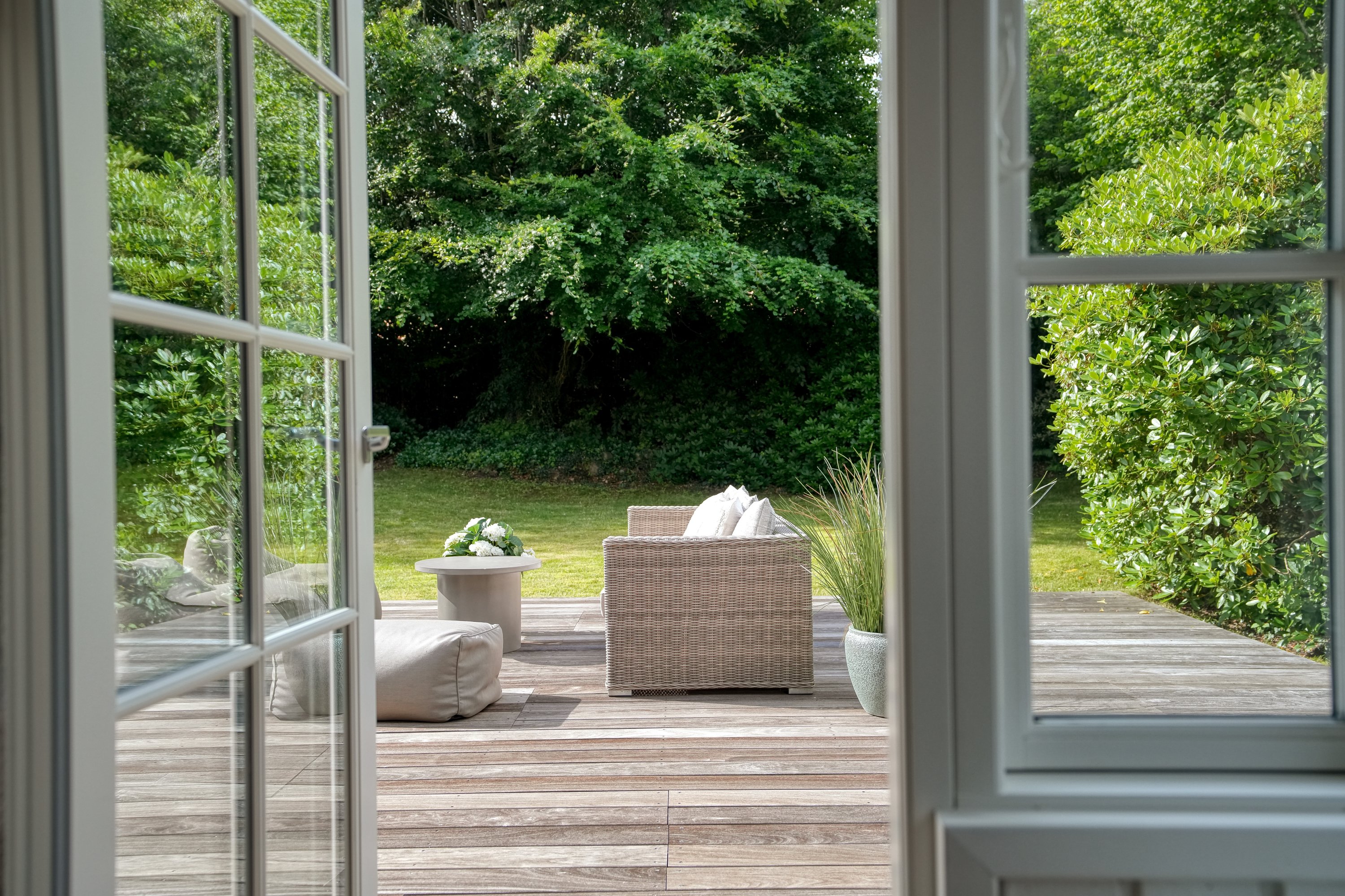 Fremhævet terrasse billede i fuldskærmstilstand. Billede af Kystvej 37A, 3100 Hornbæk