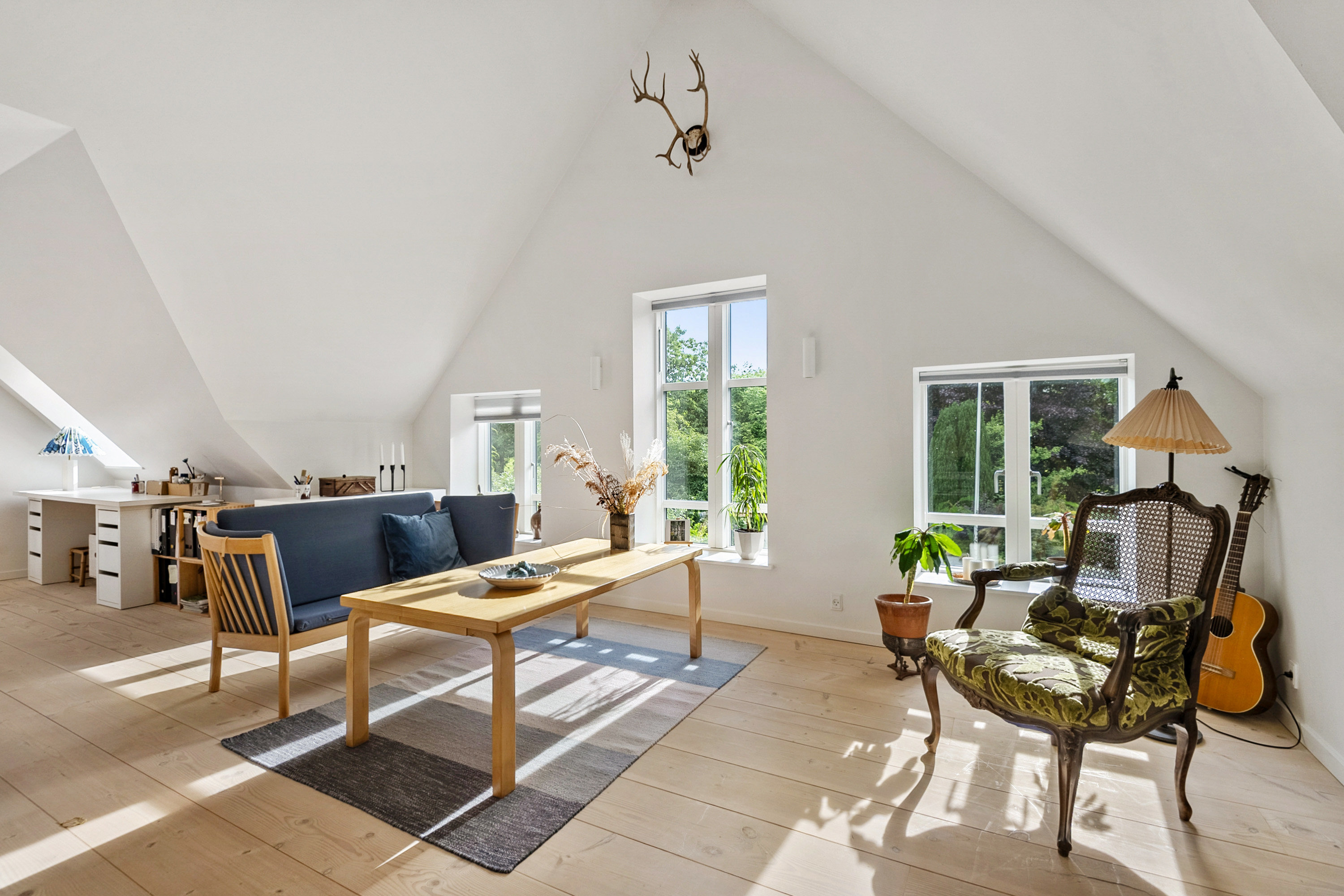 Fremhævet stue billede i fuldskærmstilstand. Billede af Hoptrup Hovedgade 131, Hoptrup, 6100 Haderslev