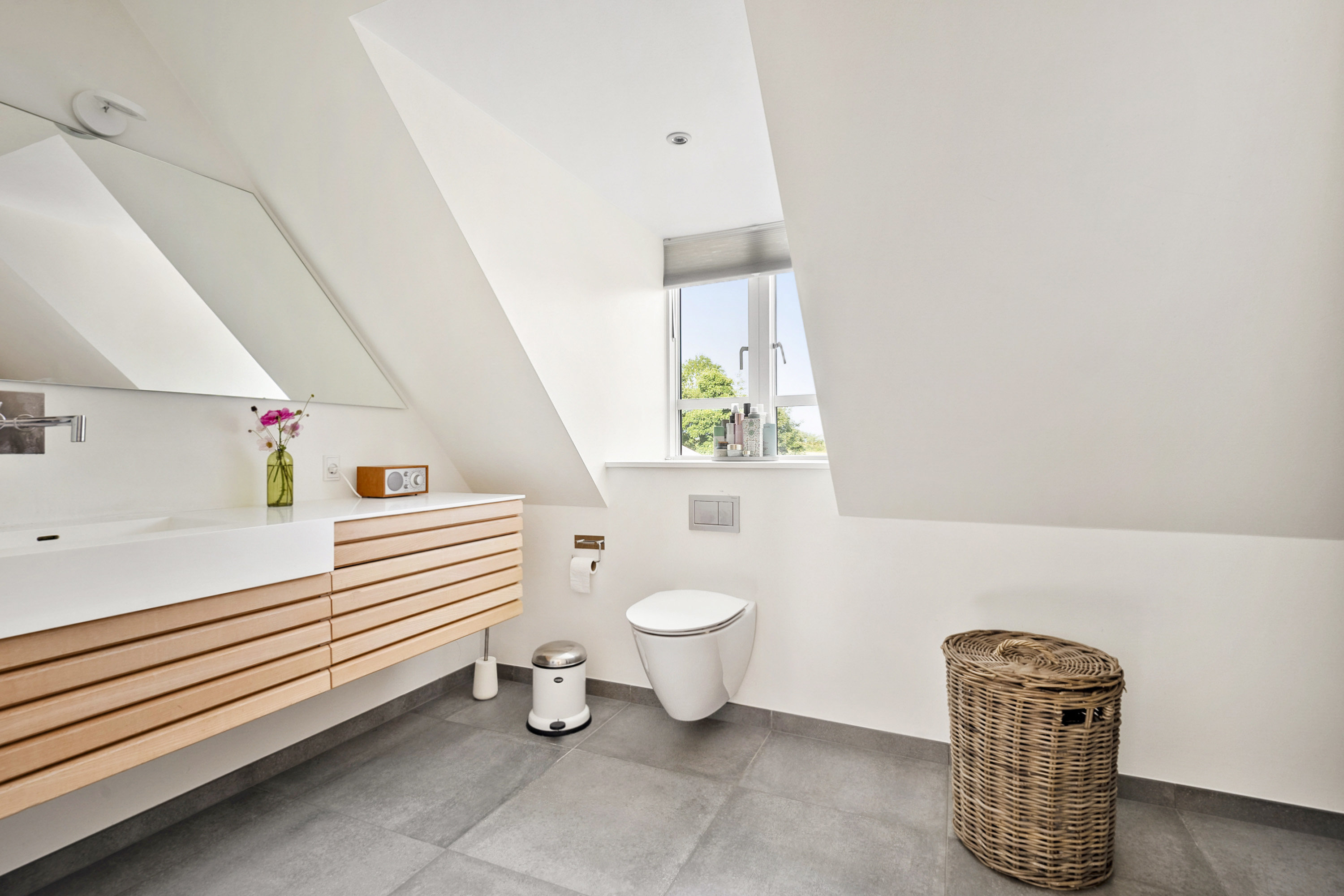 Fremhævet badeværelse billede i fuldskærmstilstand. Billede af Hoptrup Hovedgade 131, Hoptrup, 6100 Haderslev