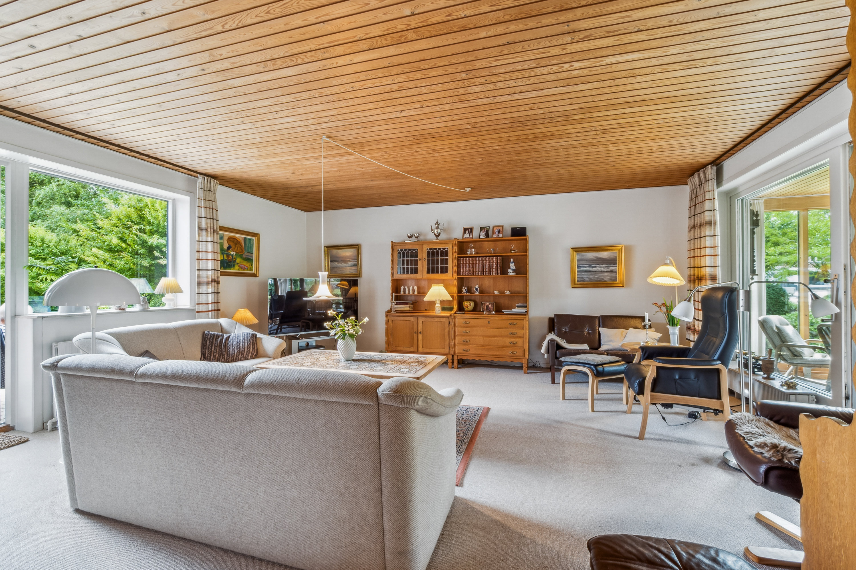 Fremhævet stue billede i fuldskærmstilstand. Billede af Næssundvej 464, Karby, 7960 Karby