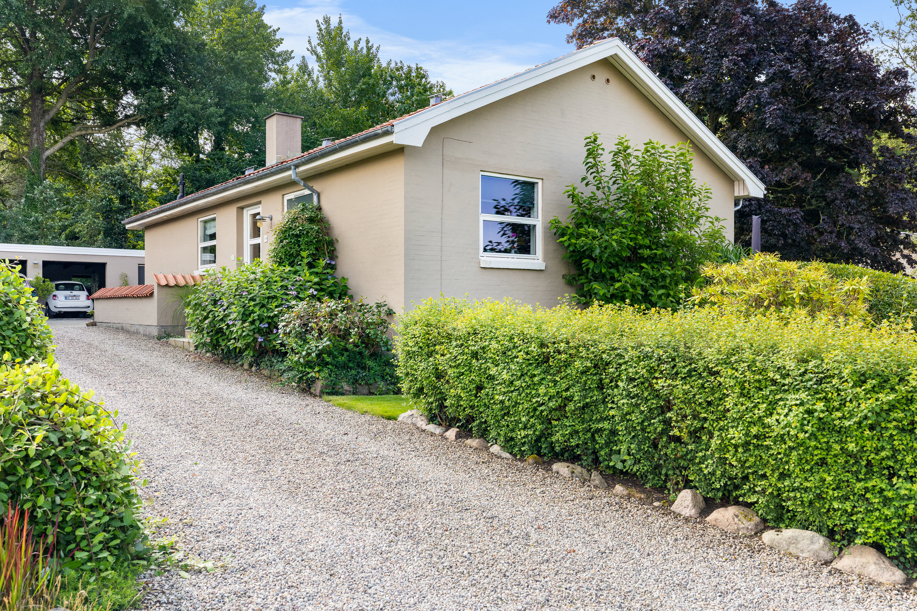 Fremhævet facade billede i fuldskærmstilstand. Billede af Tygsbjergvej 3, Horne, 5600 Faaborg