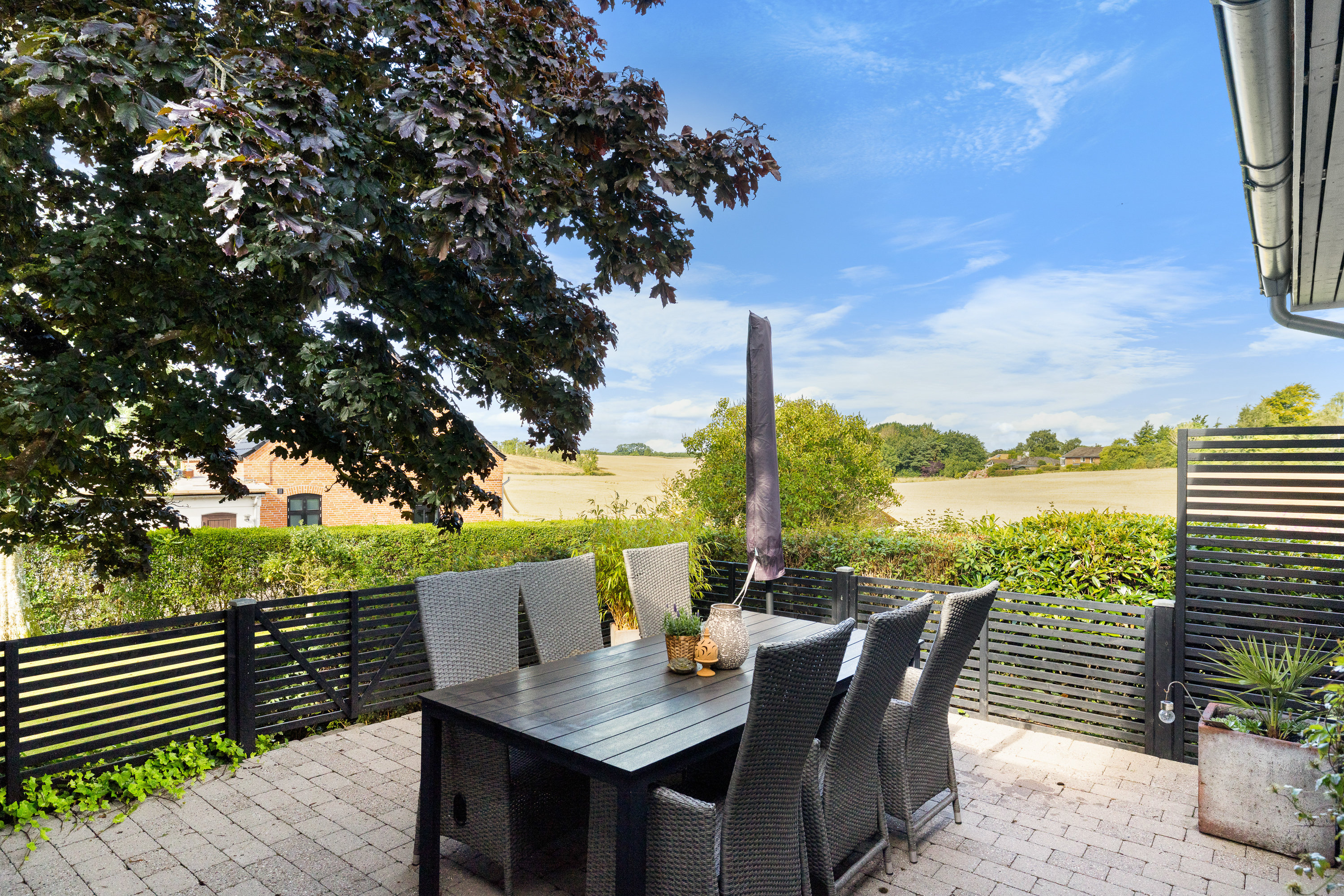 Fremhævet terrasse billede i fuldskærmstilstand. Billede af Tygsbjergvej 3, Horne, 5600 Faaborg