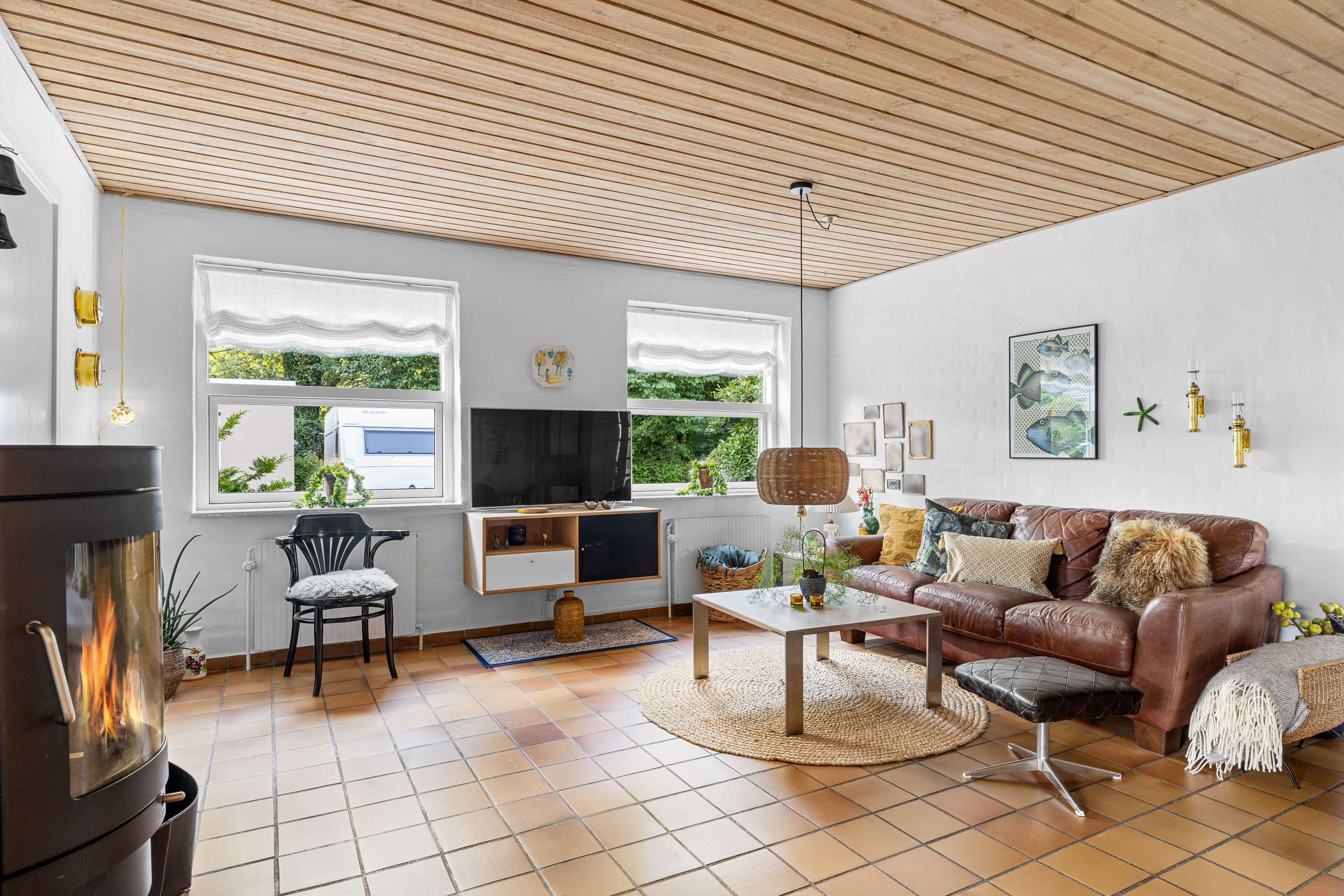 Fremhævet stue billede i fuldskærmstilstand. Billede af Tygsbjergvej 3, Horne, 5600 Faaborg