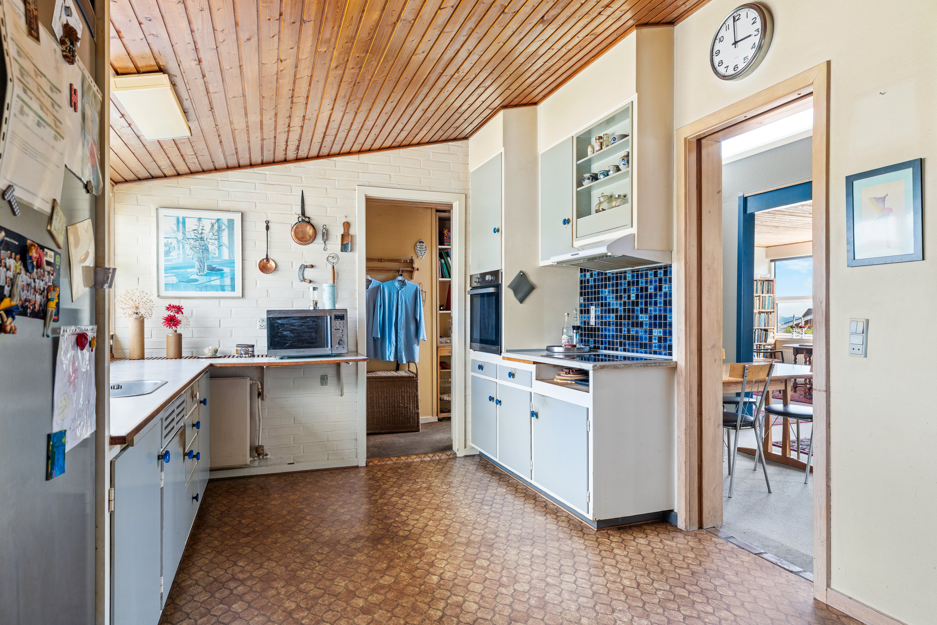 Fremhævet køkken billede i fuldskærmstilstand. Billede af Brevikvej 9, 5600 Faaborg