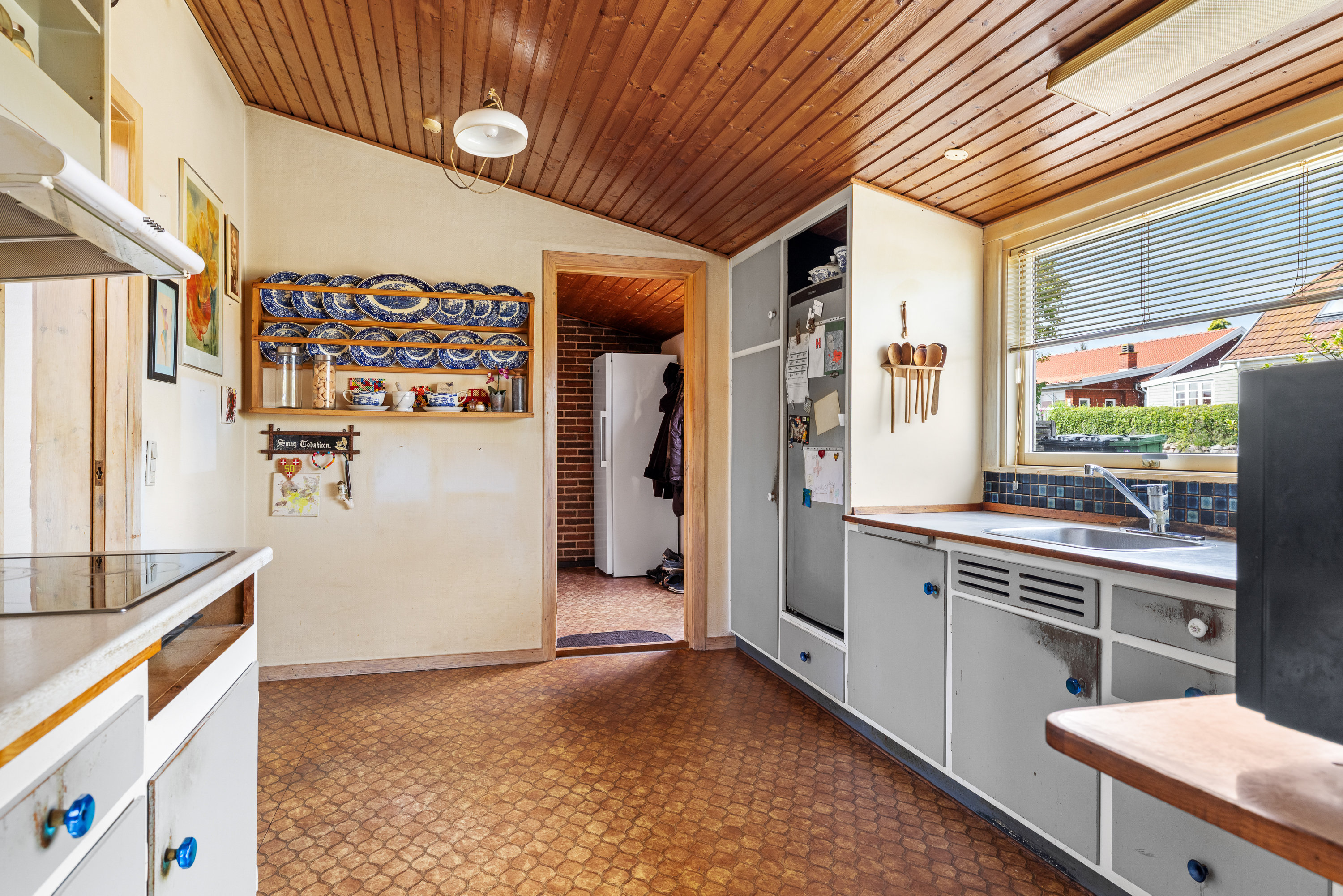 Fremhævet køkken billede i fuldskærmstilstand. Billede af Brevikvej 9, 5600 Faaborg