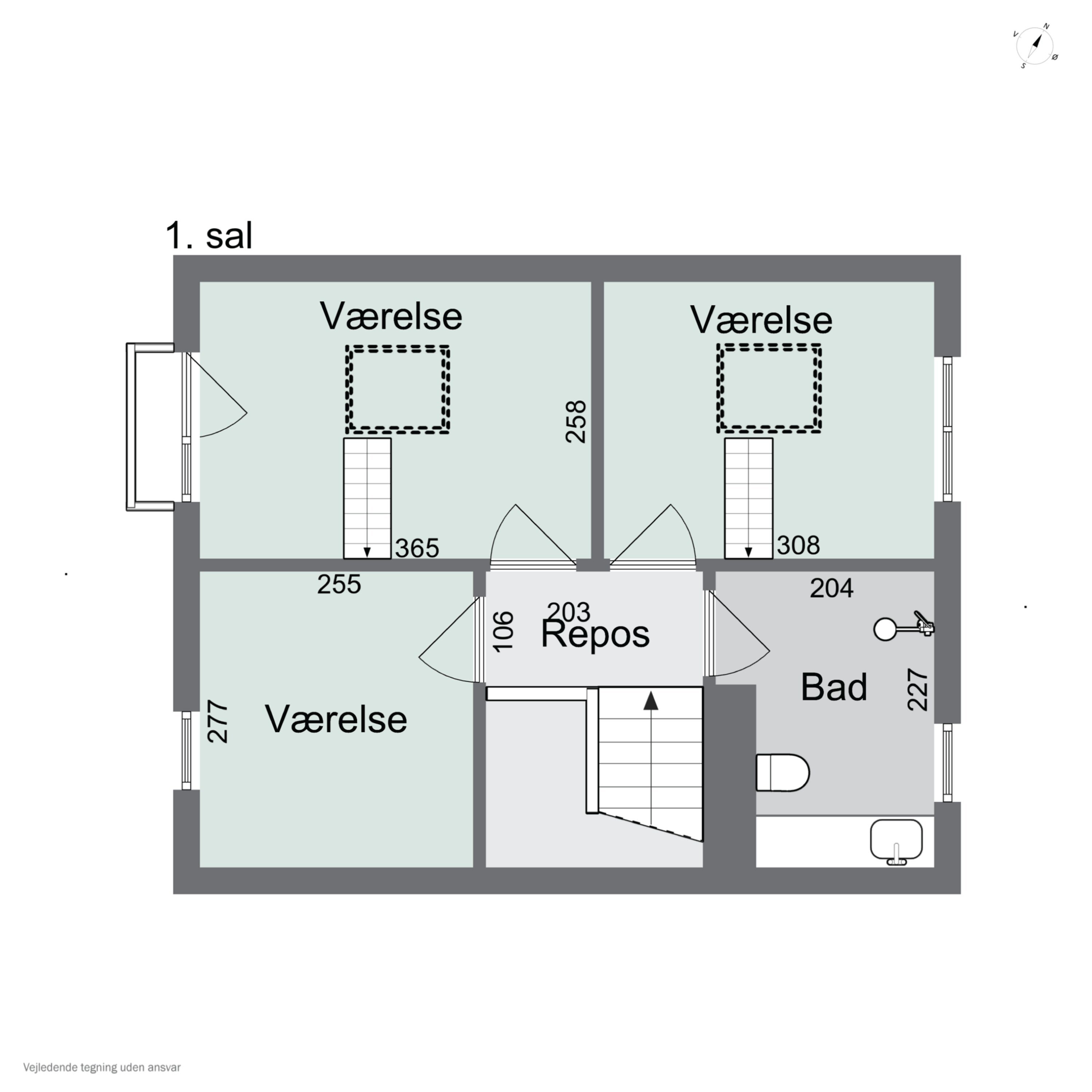 Plantegninger billede af Kongovej 14A, 2300 København S
