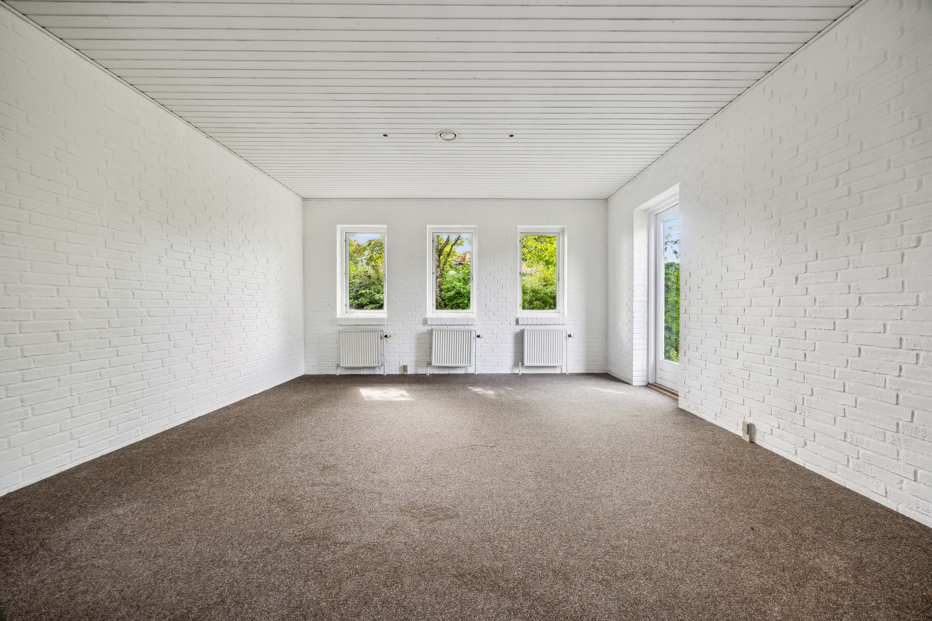 Fremhævet stue billede i fuldskærmstilstand. Billede af Jernbanegade 16, 9610 Nørager