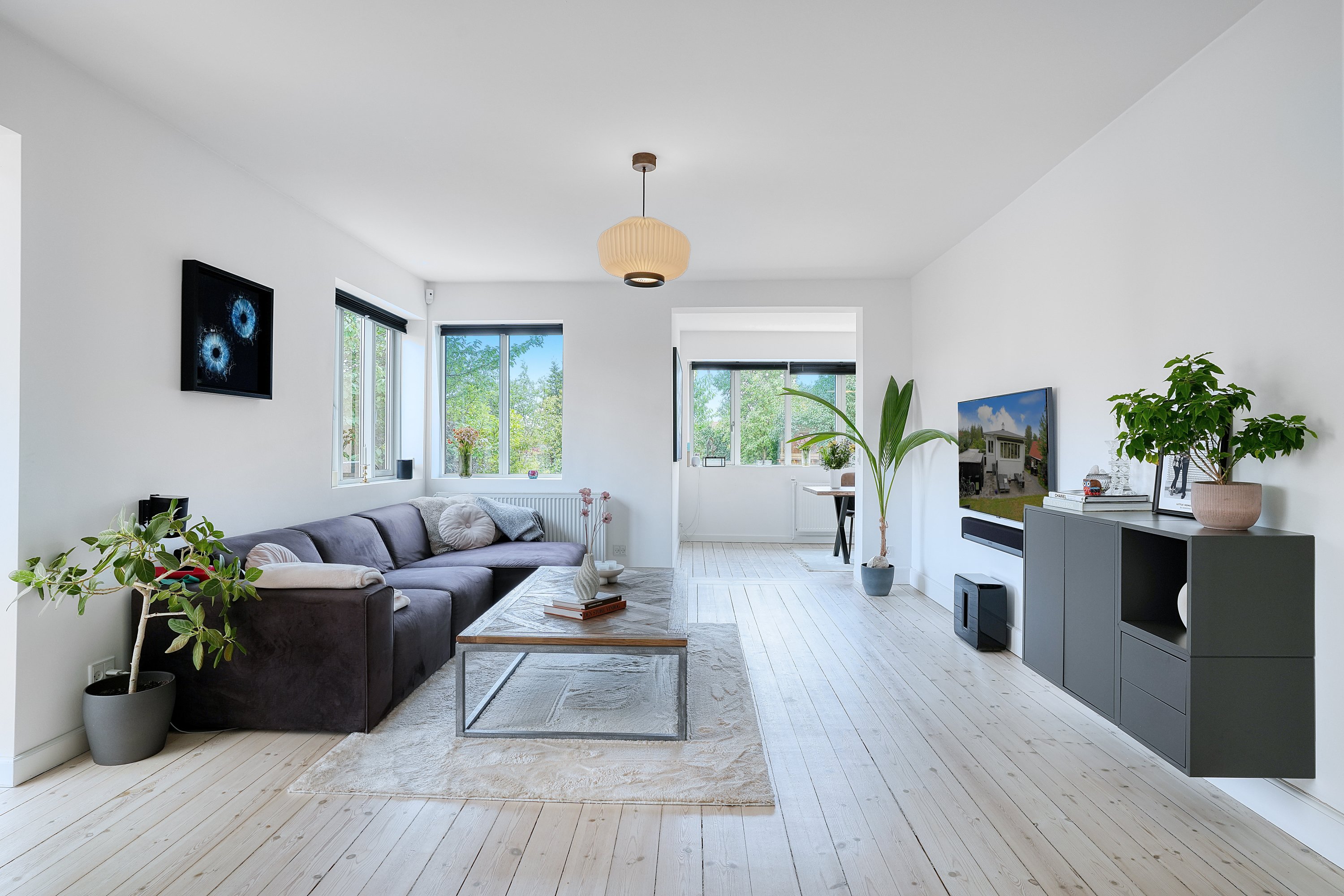 Fremhævet stue billede i fuldskærmstilstand. Billede af Buddinge Hovedgade 181, 2860 Søborg