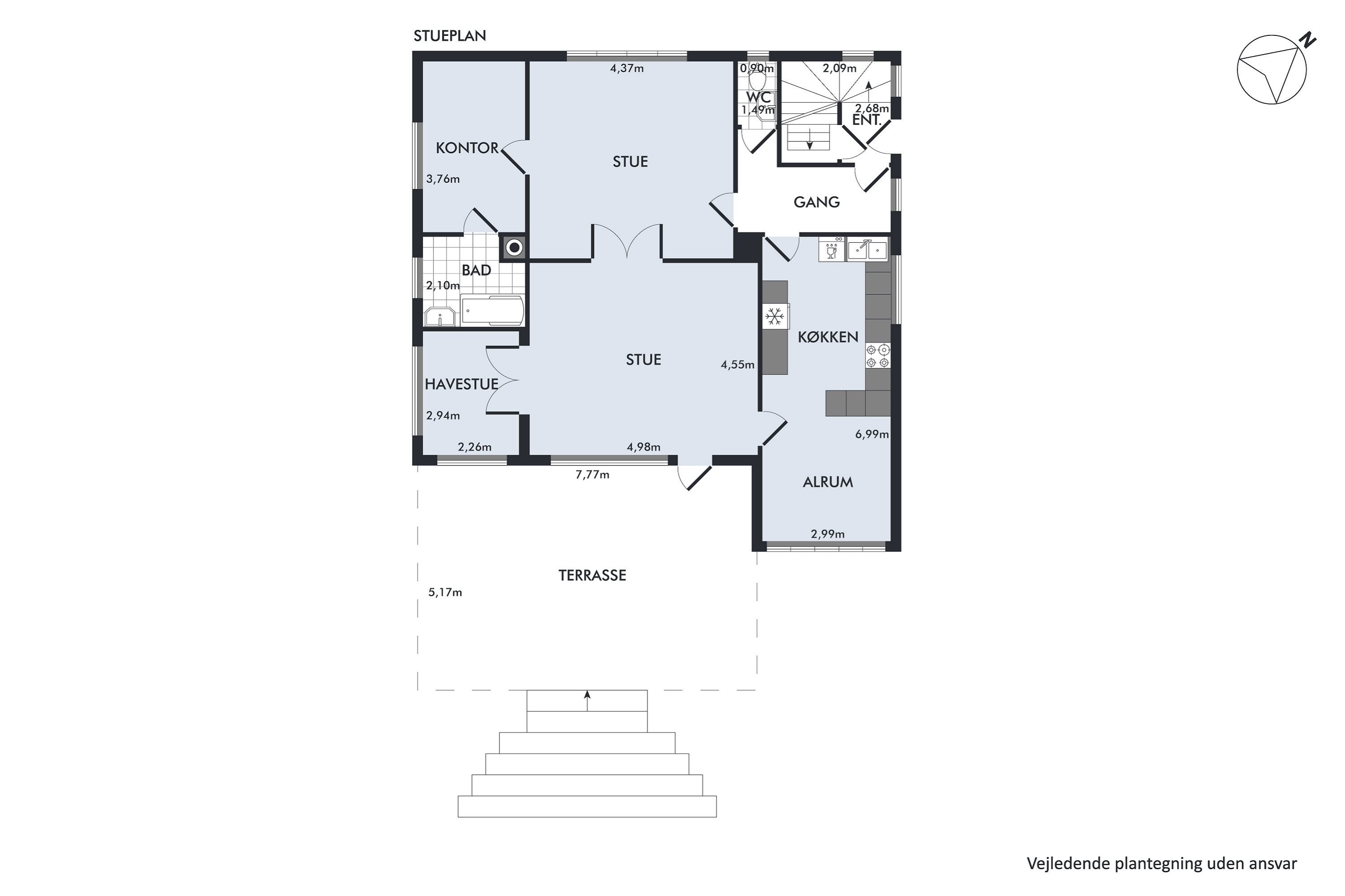 Plantegninger billede af Vildgåsevej 5, 7000 Fredericia
