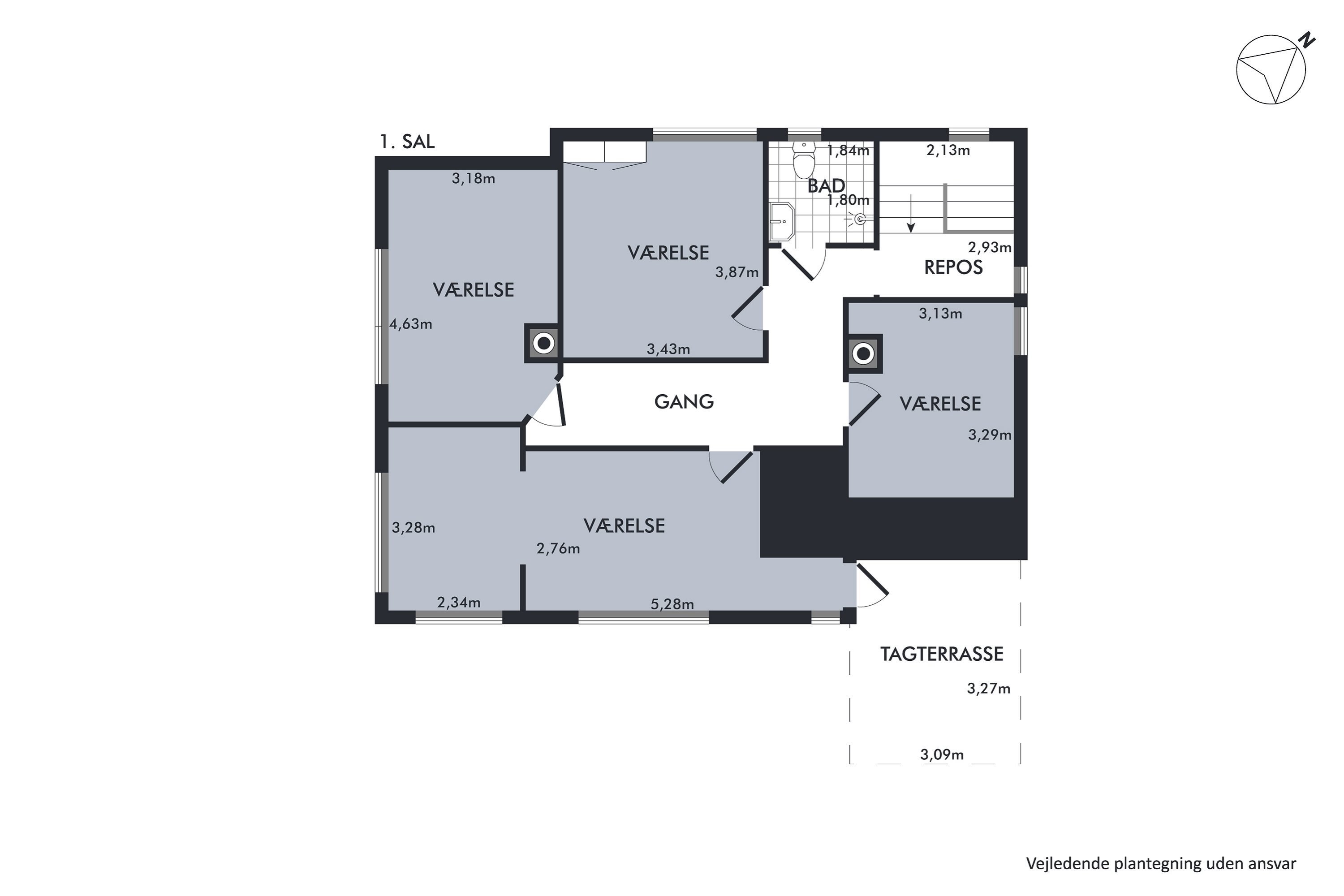 Plantegninger billede af Vildgåsevej 5, 7000 Fredericia