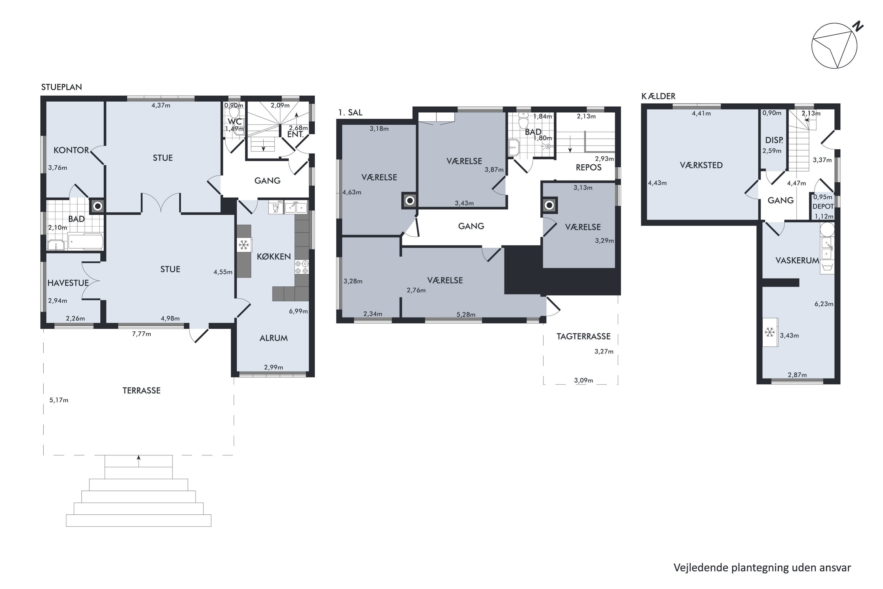 Plantegninger billede af Vildgåsevej 5, 7000 Fredericia