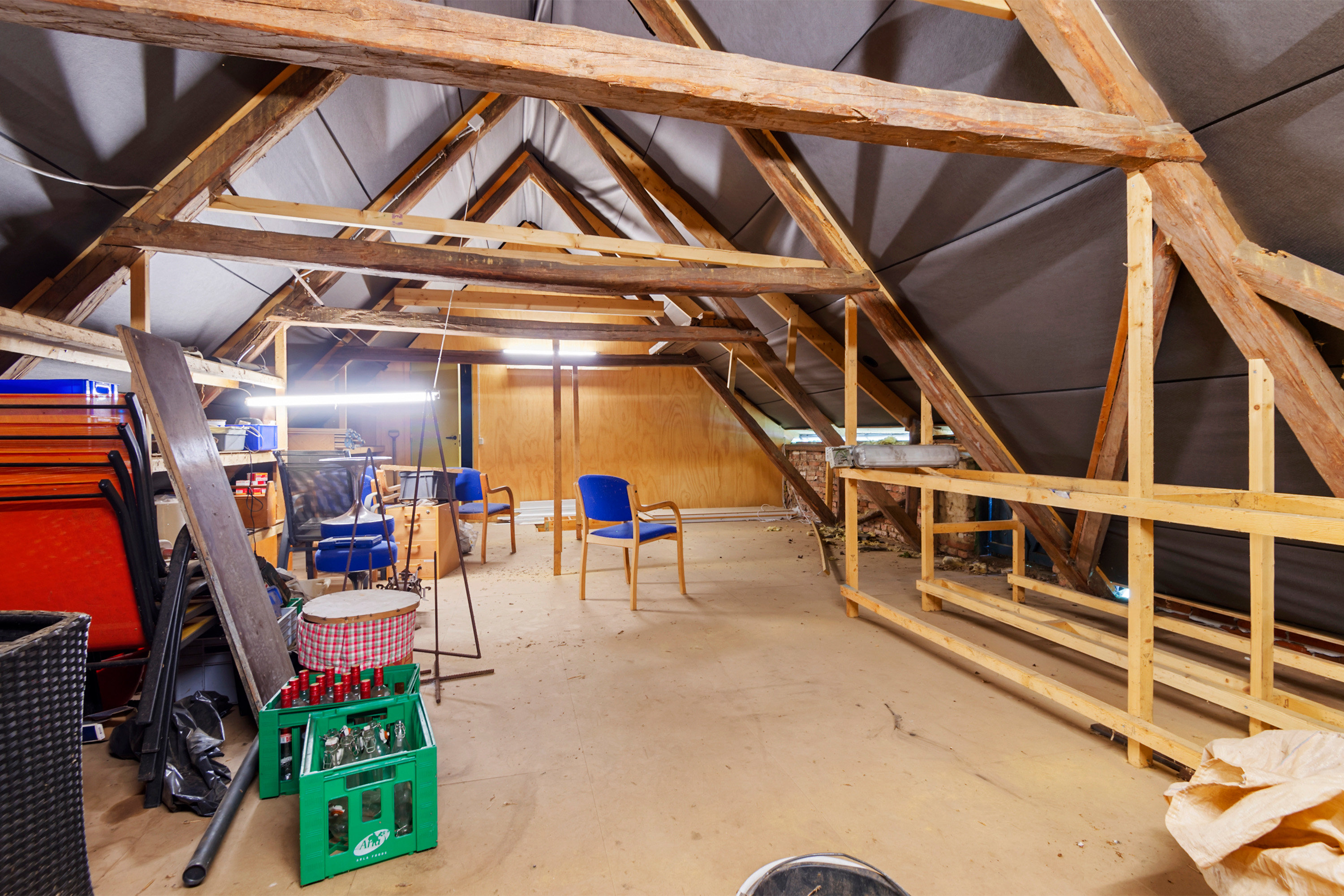 Fremhævet loftrum billede i fuldskærmstilstand. Billede af Varde Landevej 65, Biltoft, 6800 Varde