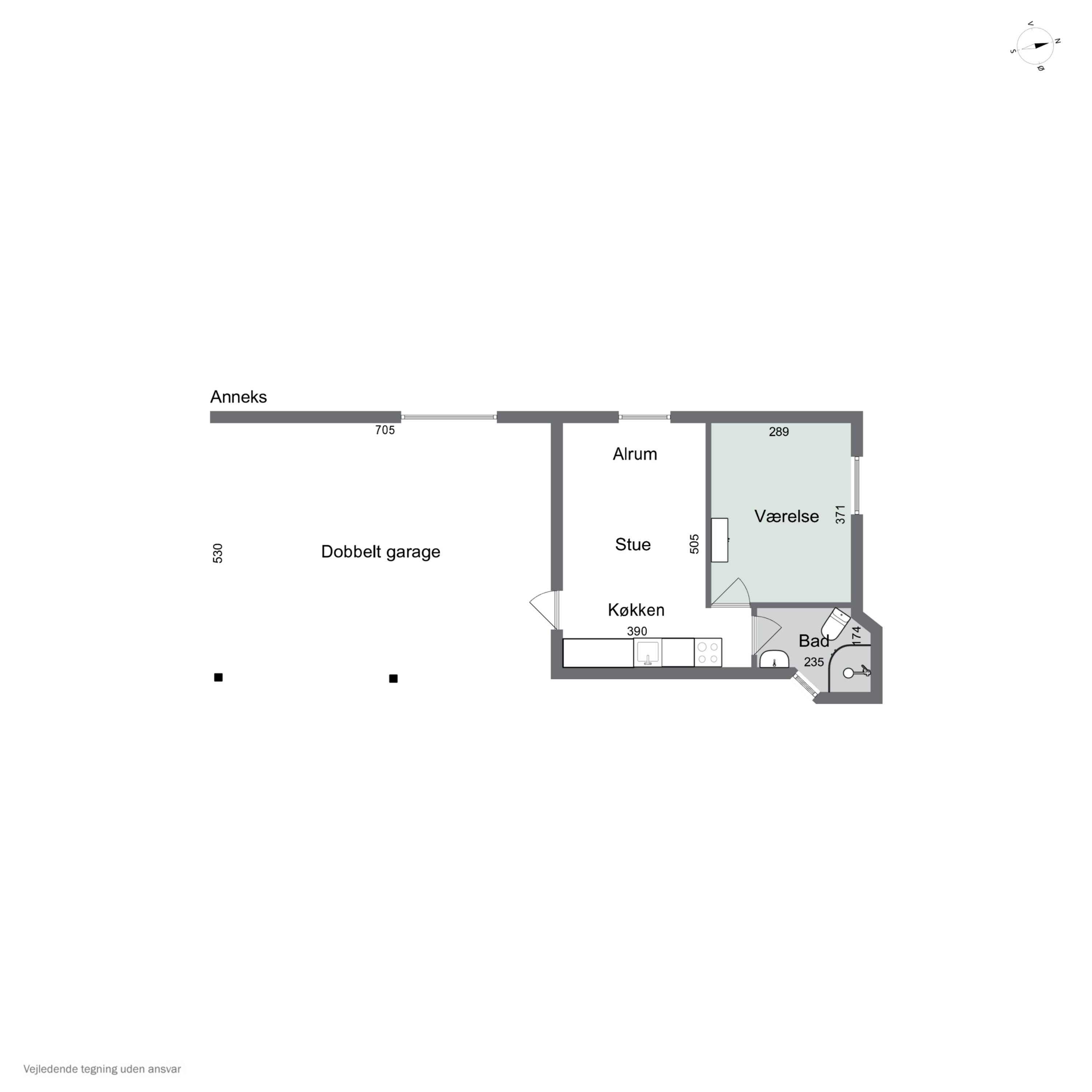 Plantegninger billede af Forchhammervej 13, Nyrup, 4500 Nykøbing Sj