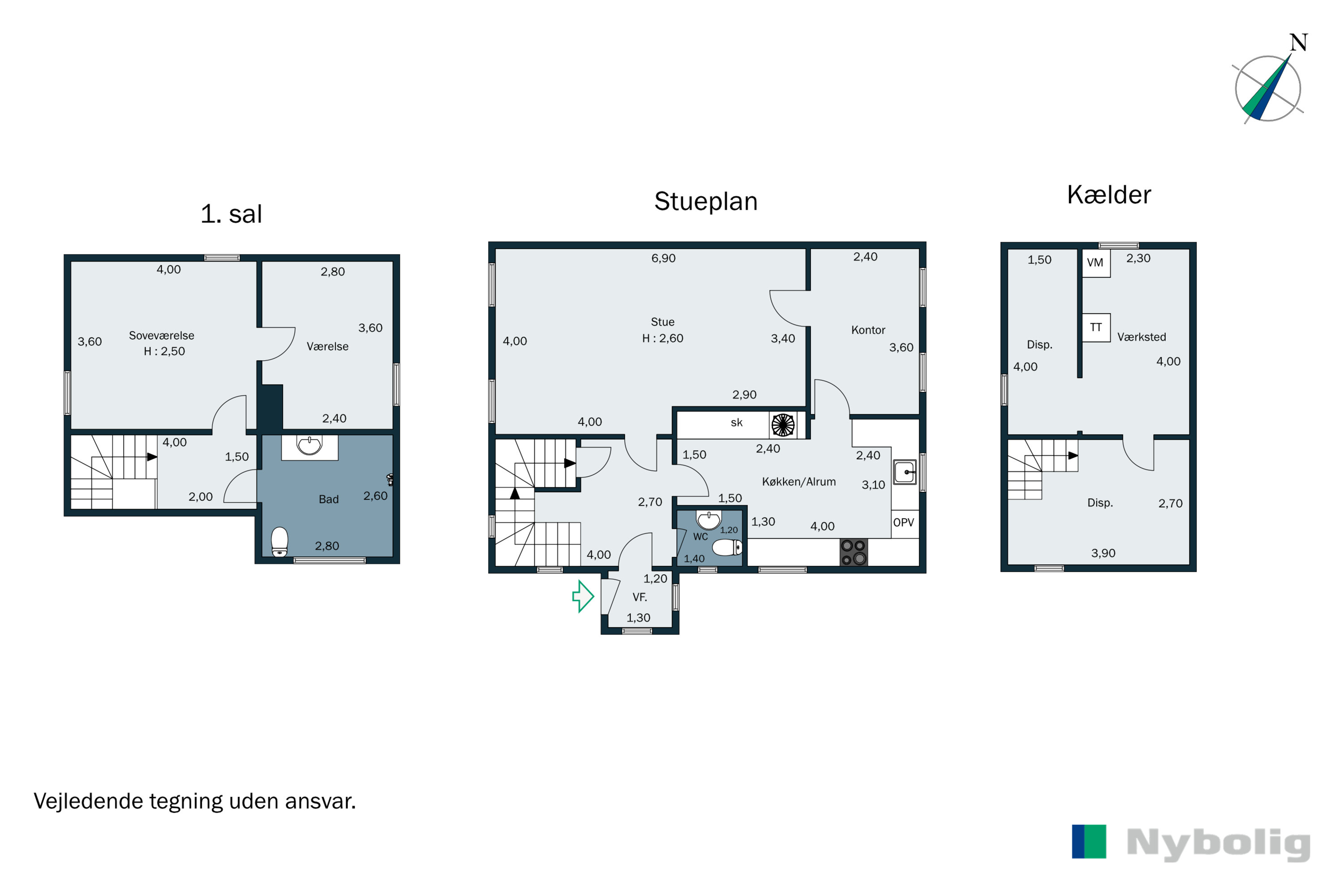 Plantegninger billede af Moltrupvej 32, 6100 Haderslev