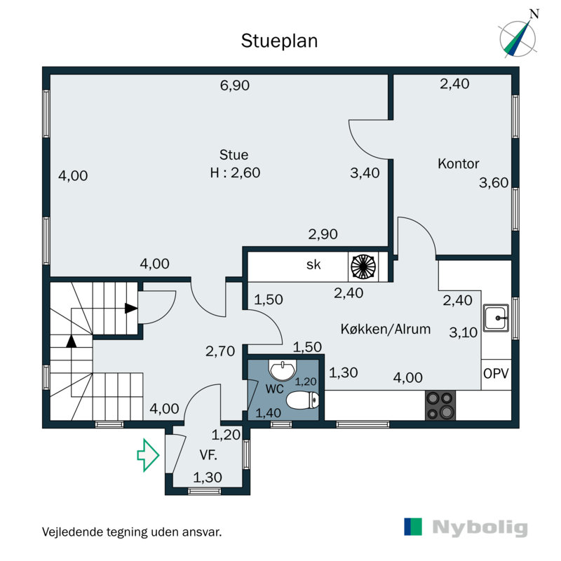 Plantegninger billede af Moltrupvej 32, 6100 Haderslev