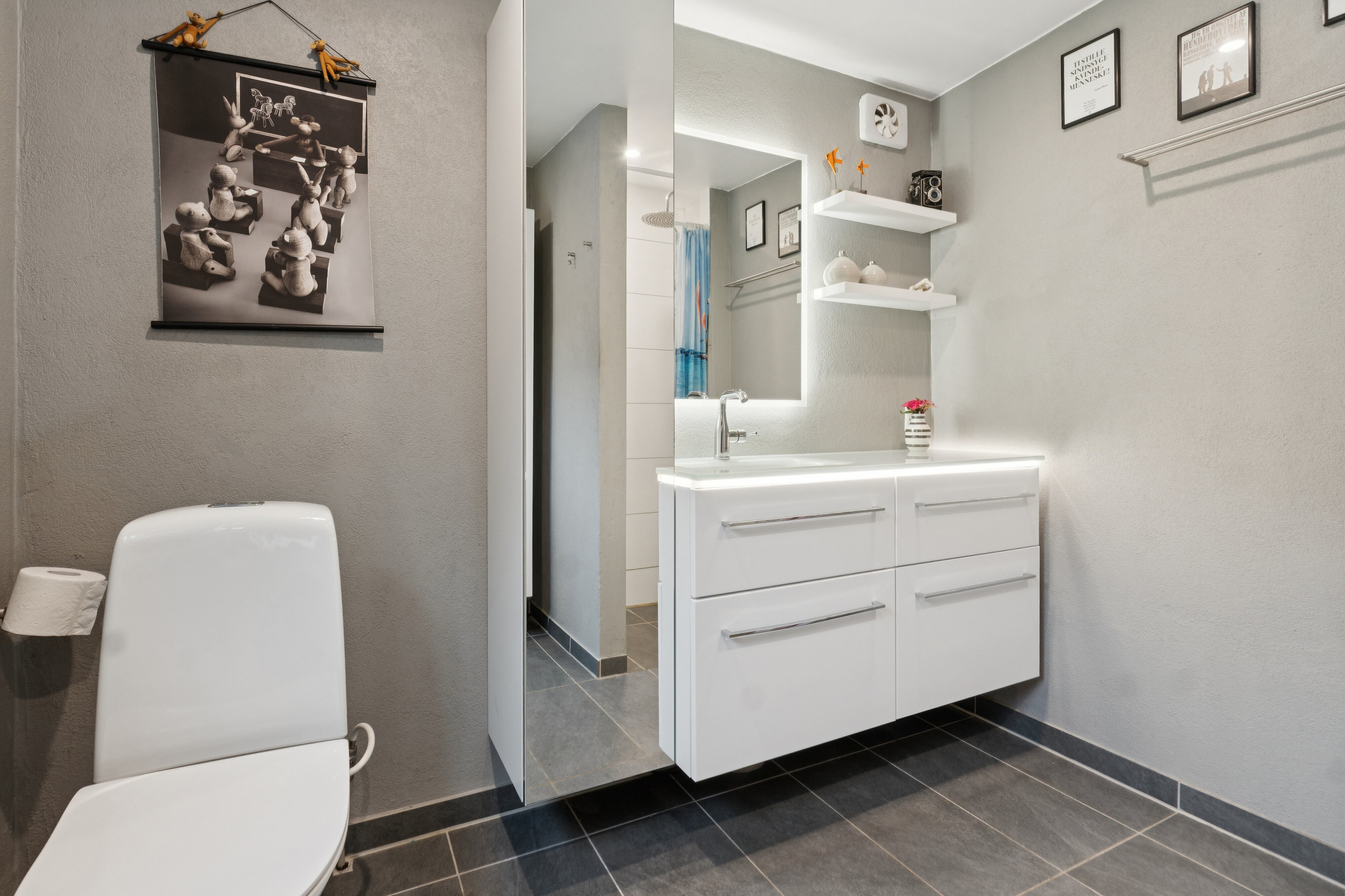 Fremhævet badeværelse billede i fuldskærmstilstand. Billede af Bogensevej 368, Næsbyhoved-Broby, 5270 Odense N