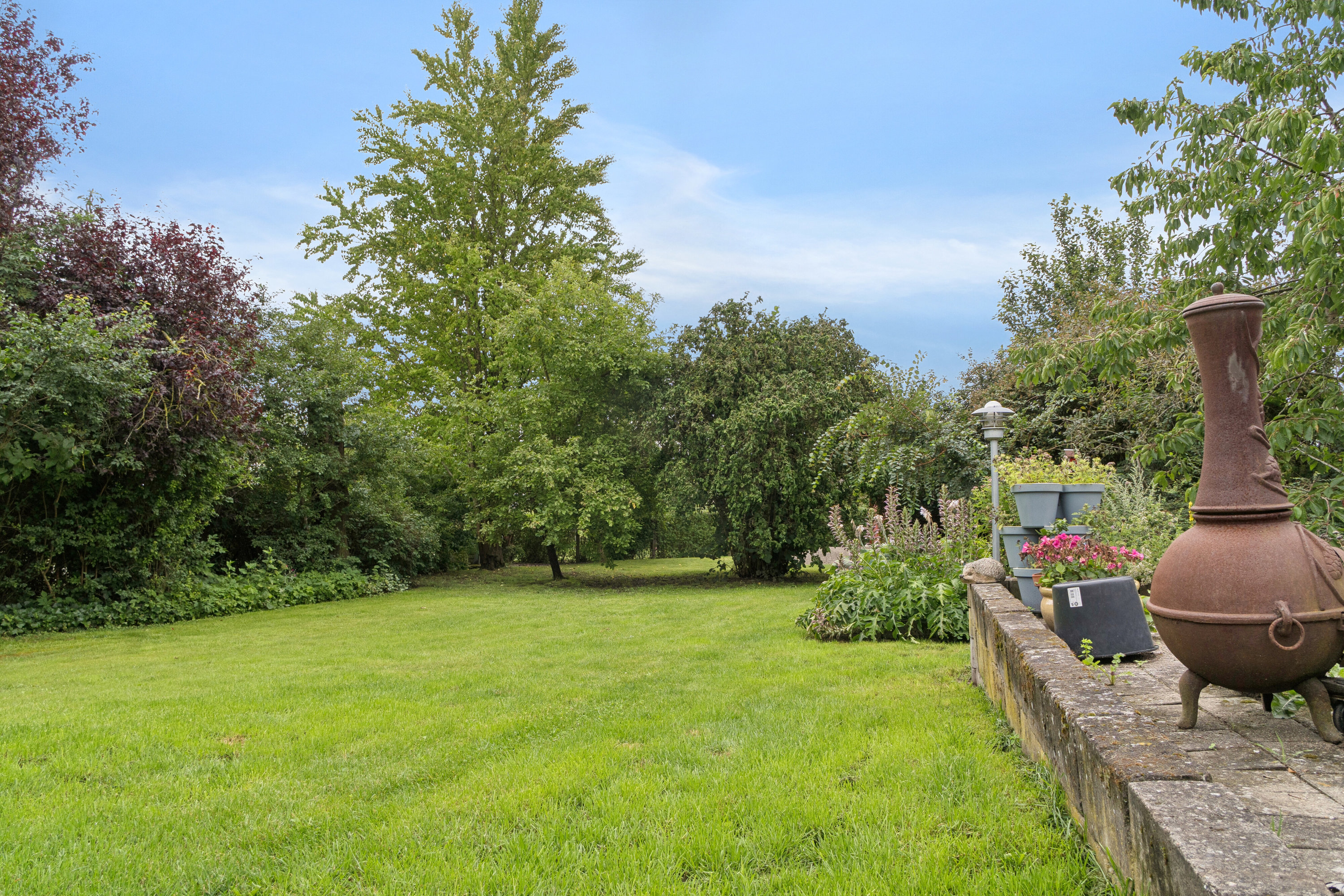 Fremhævet set fra haven billede i fuldskærmstilstand. Billede af Bogensevej 368, Næsbyhoved-Broby, 5270 Odense N