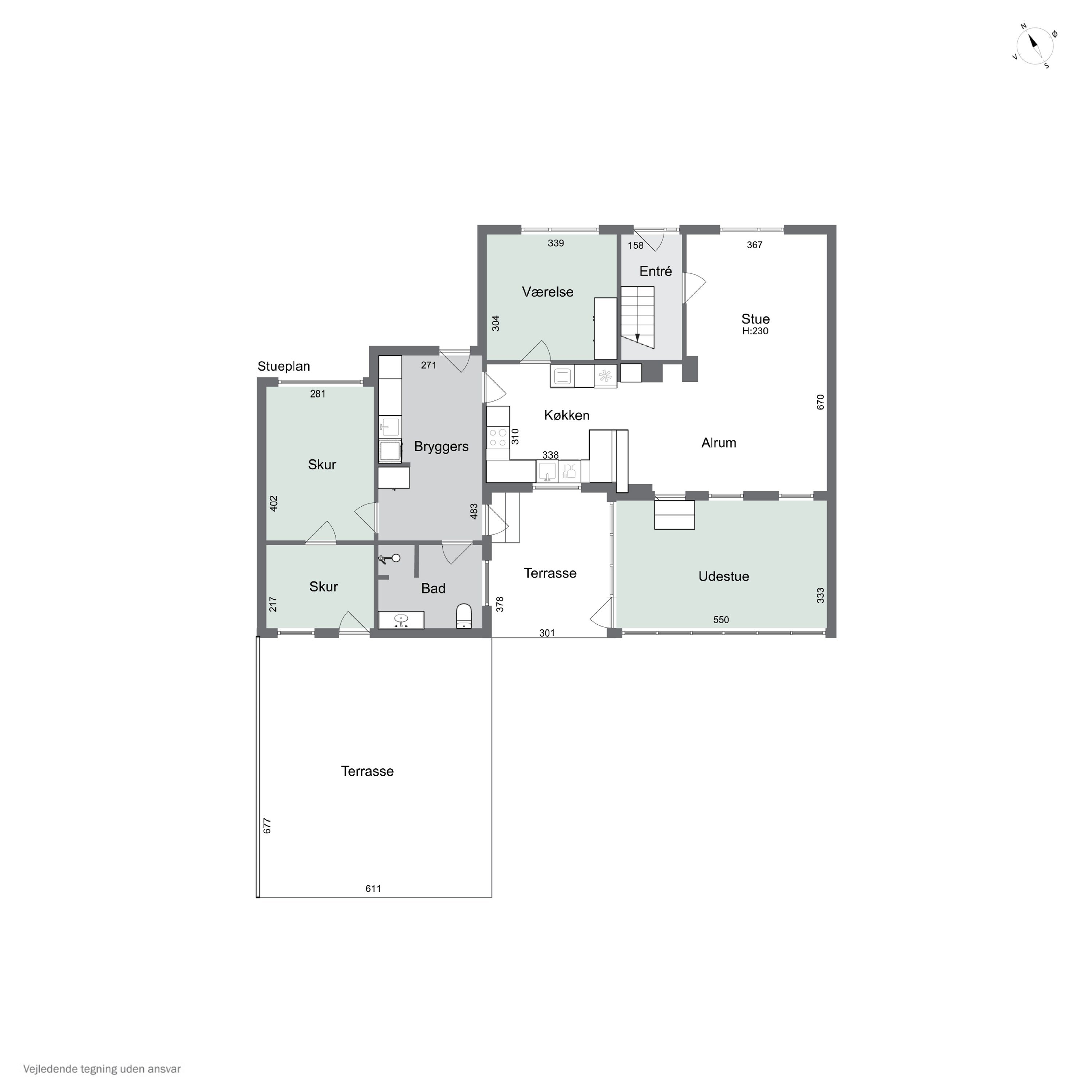 Plantegninger billede af Bogensevej 368, Næsbyhoved-Broby, 5270 Odense N