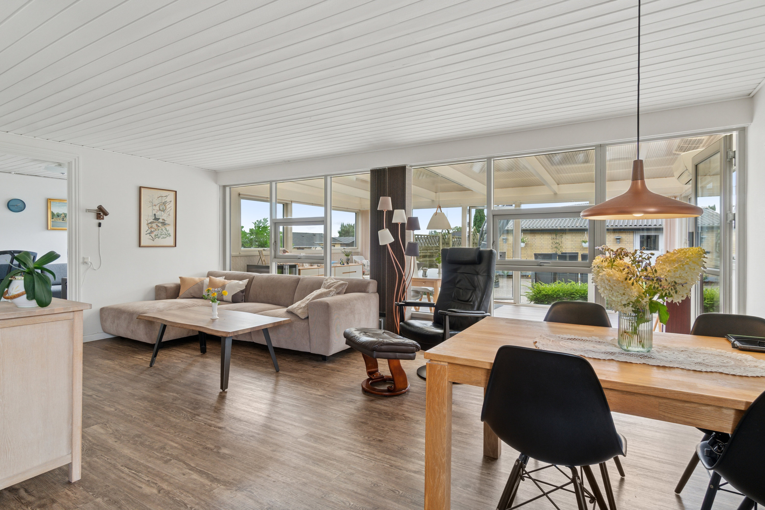 Fremhævet indendørs billede i fuldskærmstilstand. Billede af Anemonevej 11, 8722 Hedensted