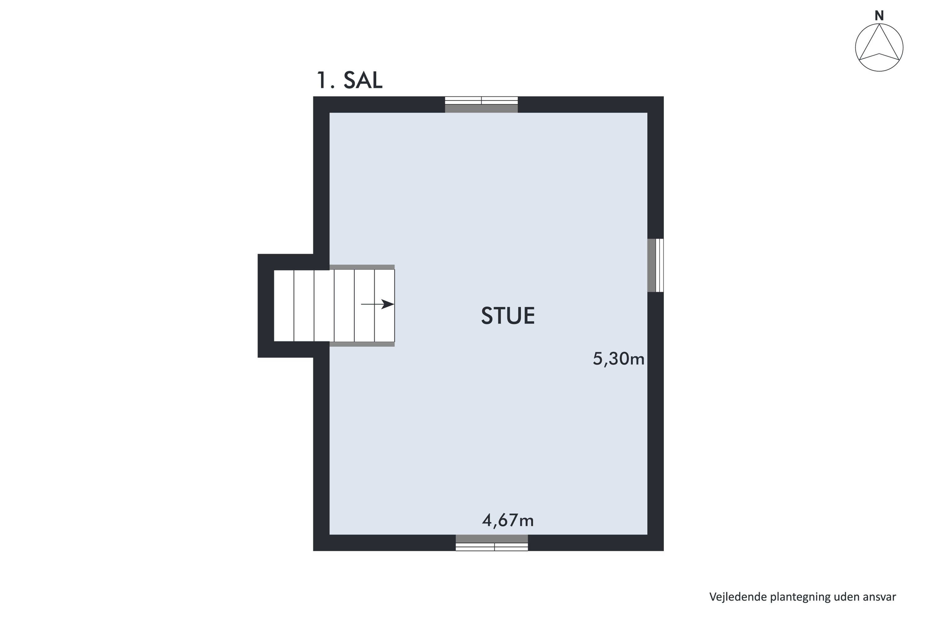 Plantegninger billede af Borrevej 9, 8850 Bjerringbro