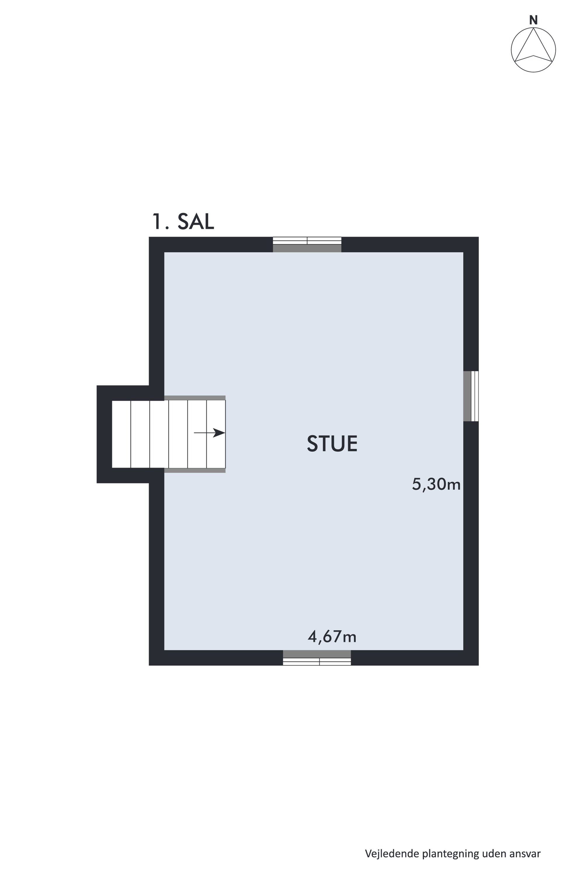 Plantegninger billede af Borrevej 9, 8850 Bjerringbro