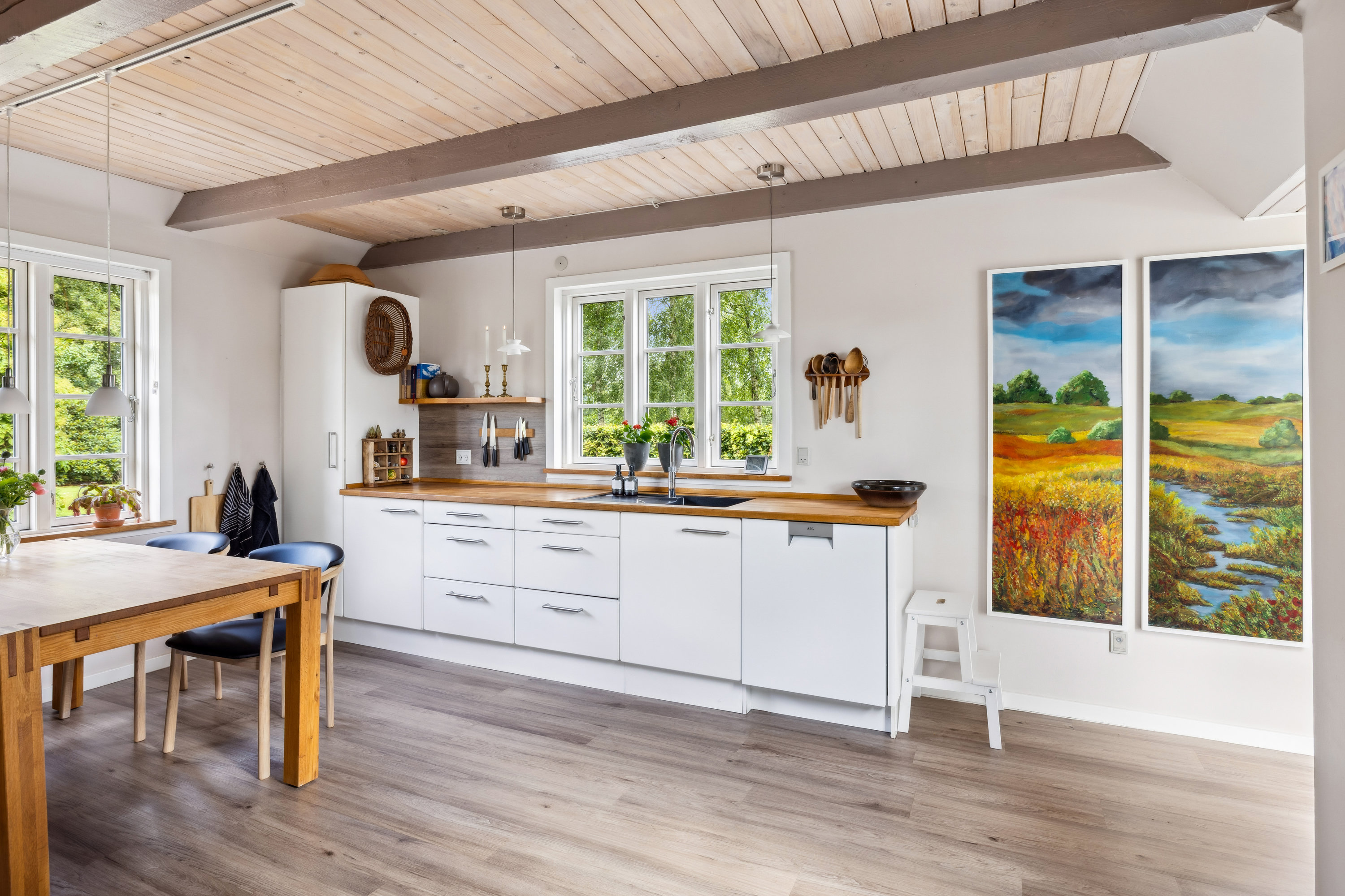 Fremhævet køkken billede i fuldskærmstilstand. Billede af Borrevej 9, 8850 Bjerringbro