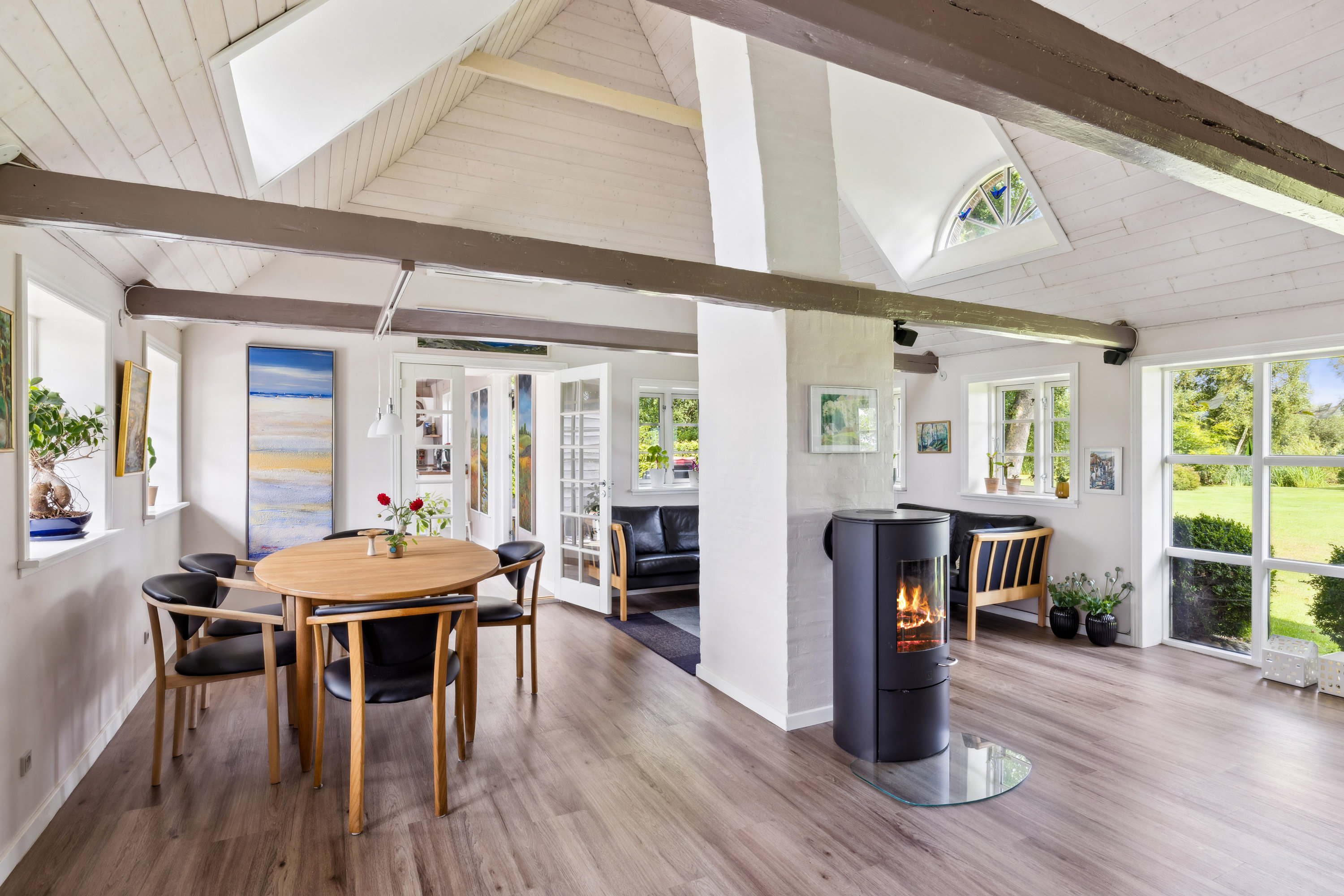 Fremhævet stue billede i fuldskærmstilstand. Billede af Borrevej 9, 8850 Bjerringbro