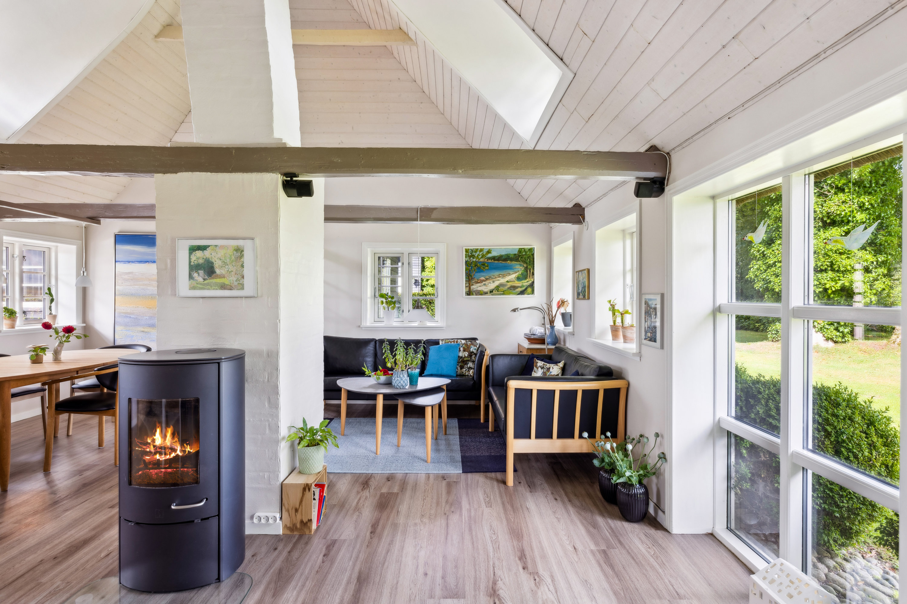 Fremhævet stue billede i fuldskærmstilstand. Billede af Borrevej 9, 8850 Bjerringbro