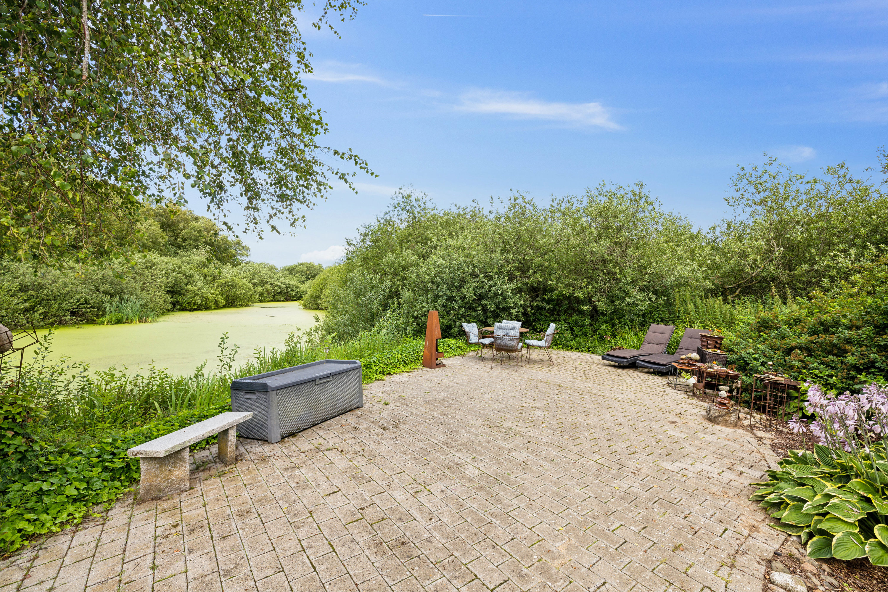 Fremhævet have billede i fuldskærmstilstand. Billede af Borrevej 9, 8850 Bjerringbro