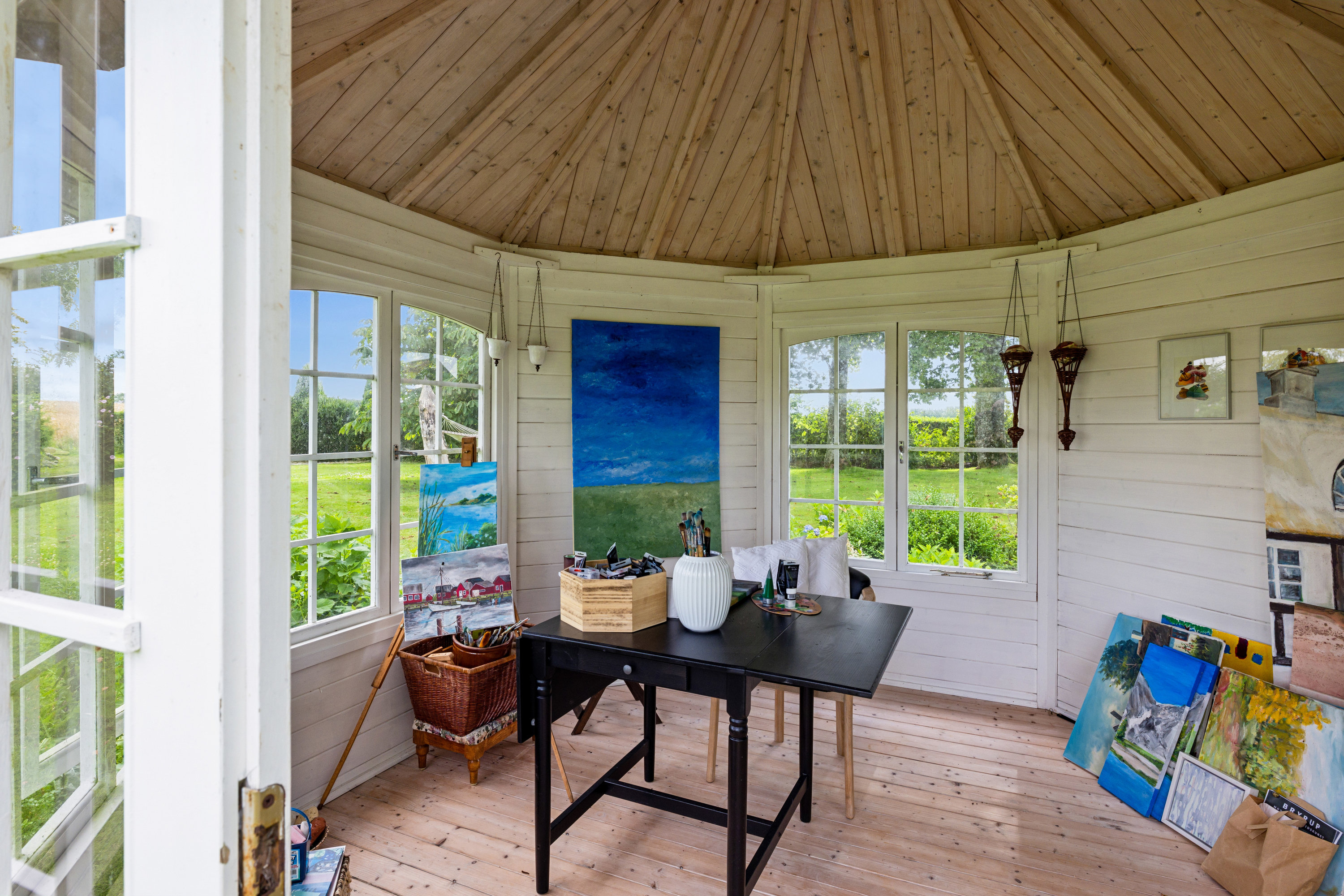 Fremhævet stue billede i fuldskærmstilstand. Billede af Borrevej 9, 8850 Bjerringbro