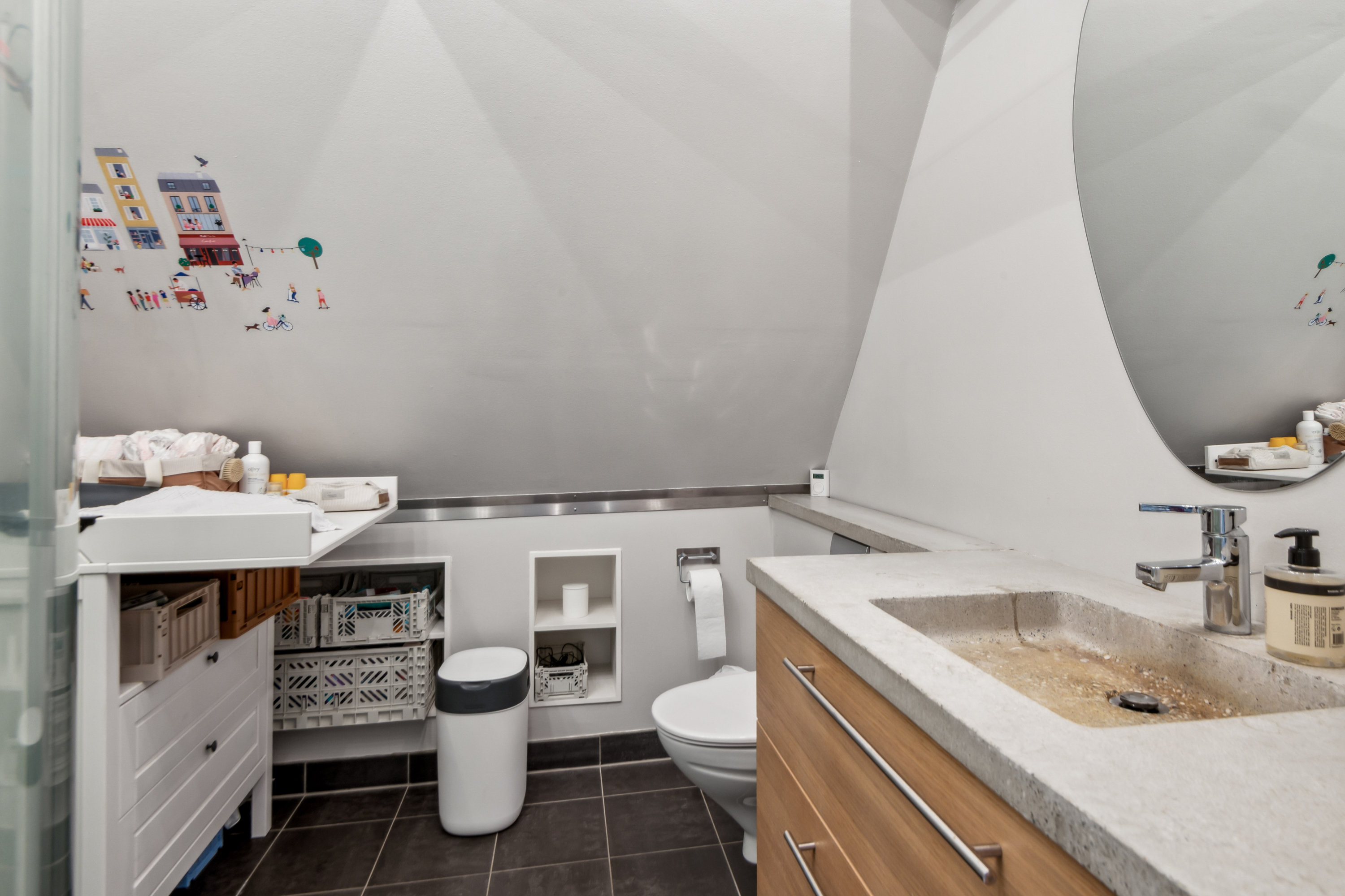 Fremhævet badeværelse billede i fuldskærmstilstand. Billede af Brandstrupsgade 5, 1., 9000 Aalborg