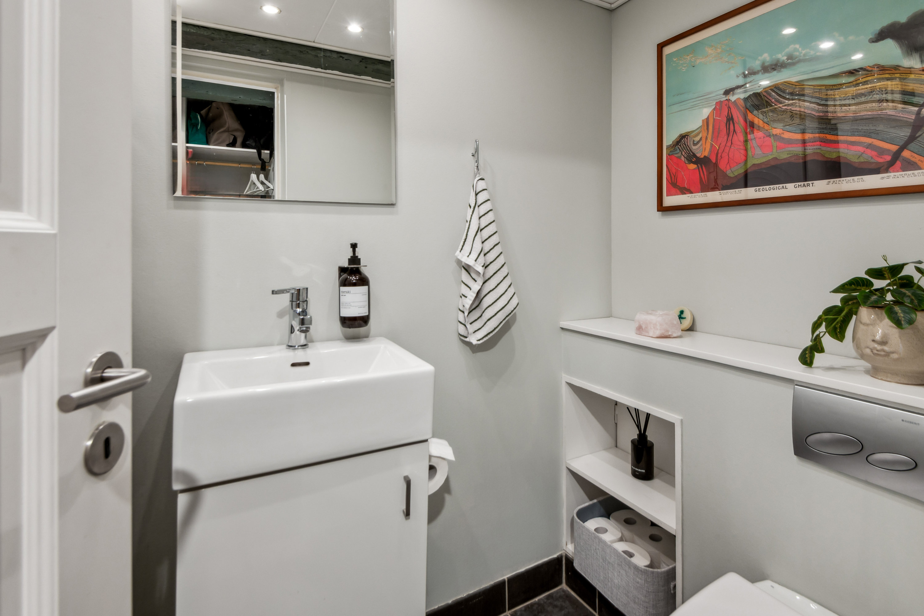 Fremhævet badeværelse billede i fuldskærmstilstand. Billede af Brandstrupsgade 5, 1., 9000 Aalborg