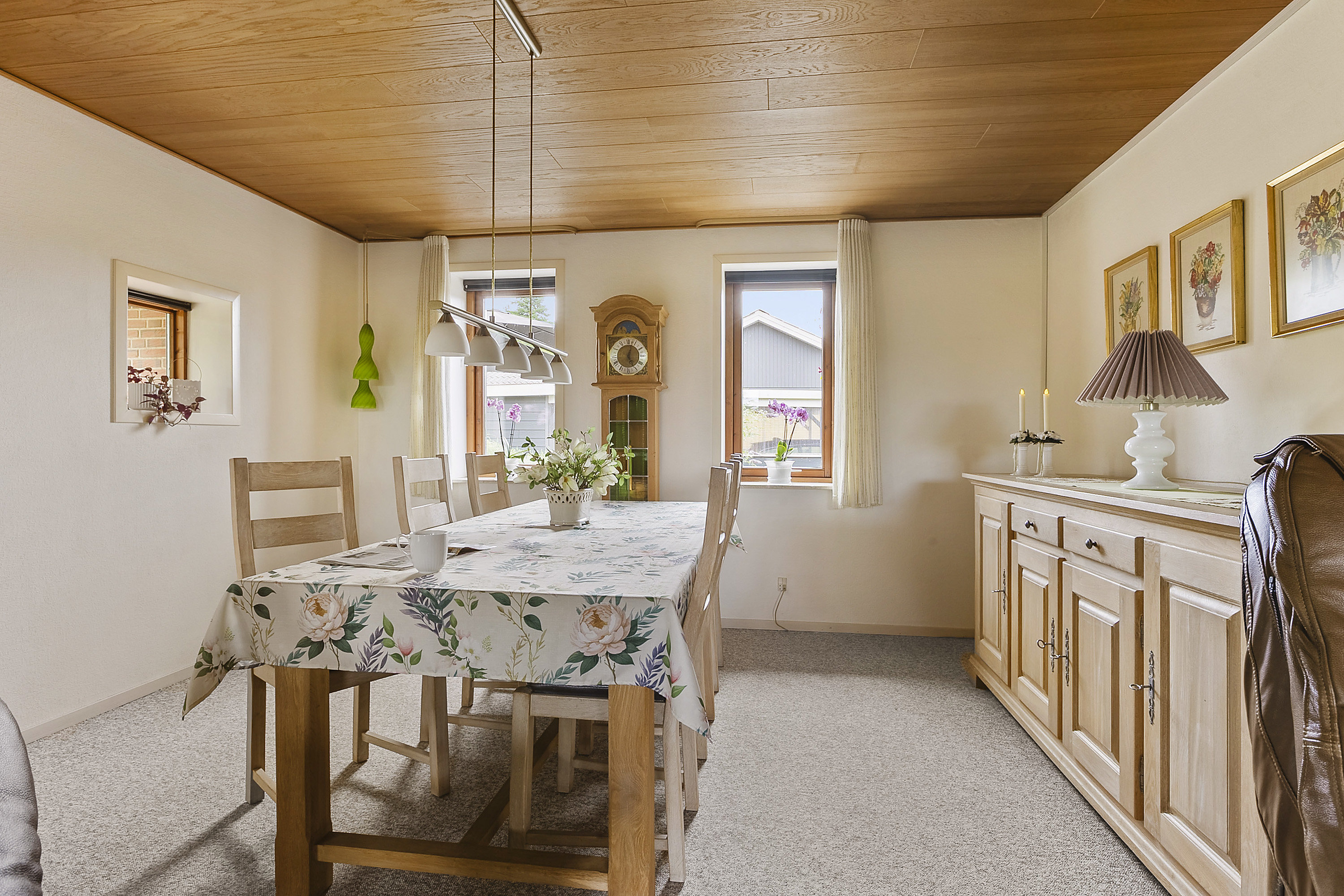 Fremhævet spisestue billede i fuldskærmstilstand. Billede af Urnehovedvej 41, 6392 Bolderslev