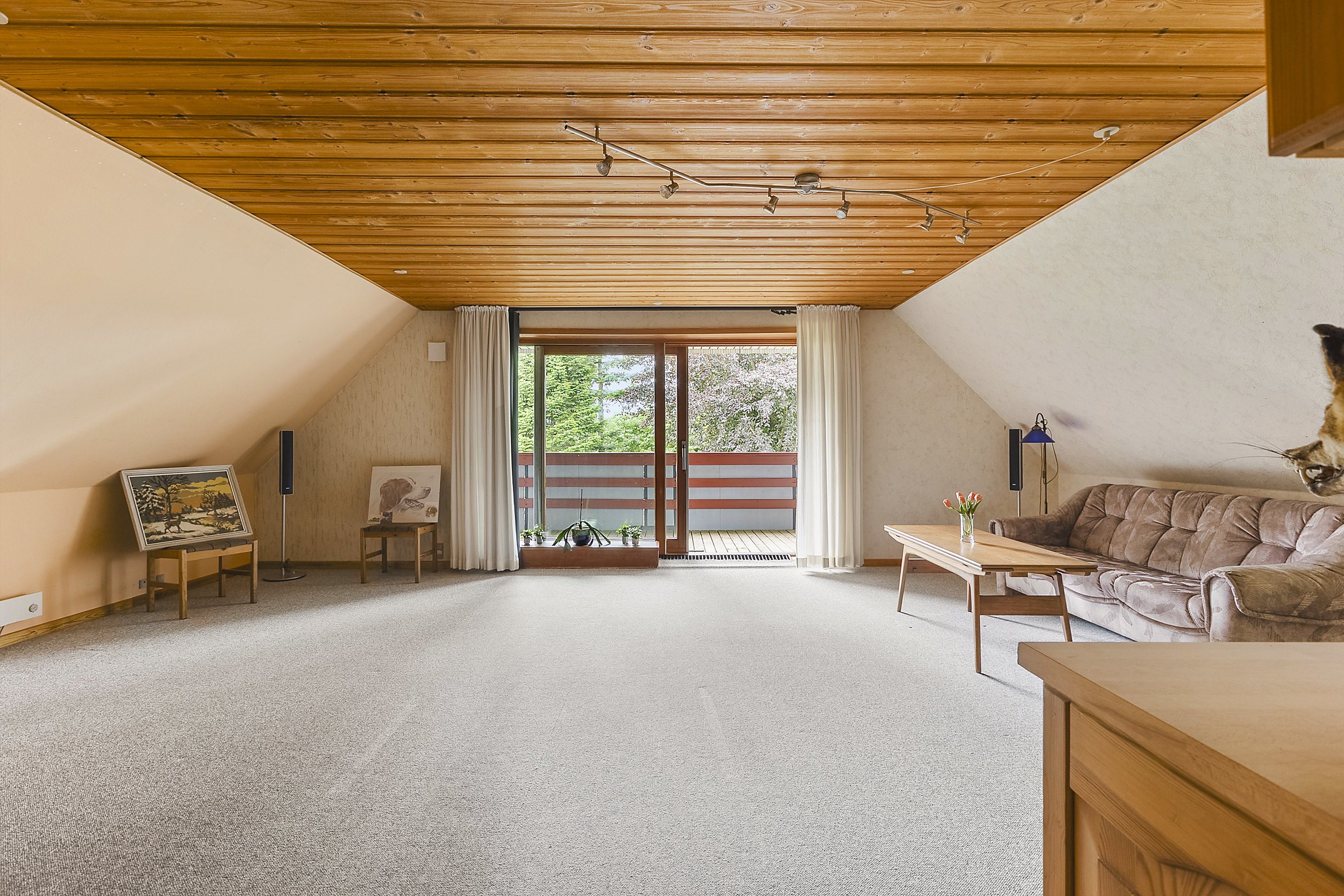 Fremhævet stue billede i fuldskærmstilstand. Billede af Urnehovedvej 41, 6392 Bolderslev