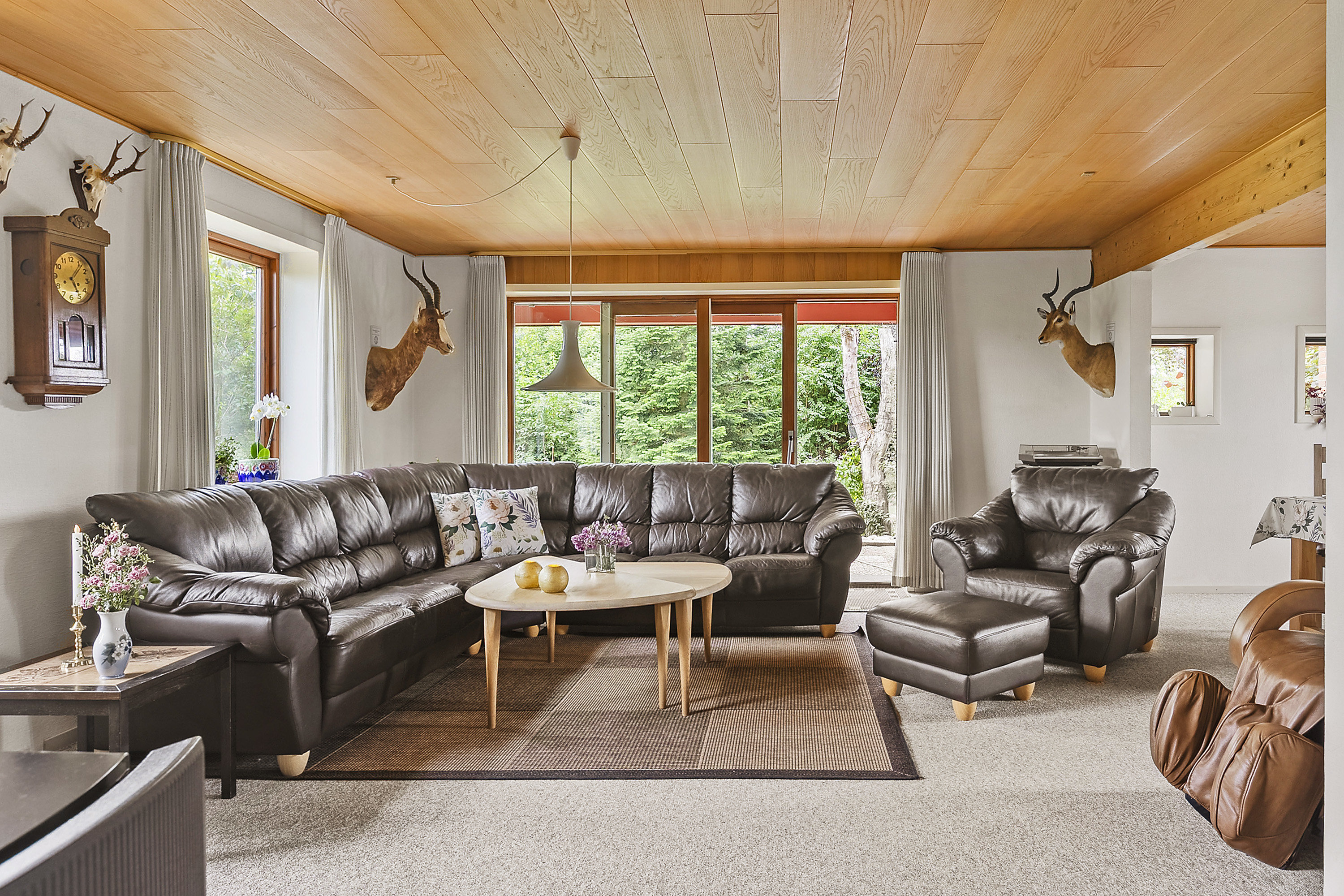 Fremhævet stue billede i fuldskærmstilstand. Billede af Urnehovedvej 41, 6392 Bolderslev