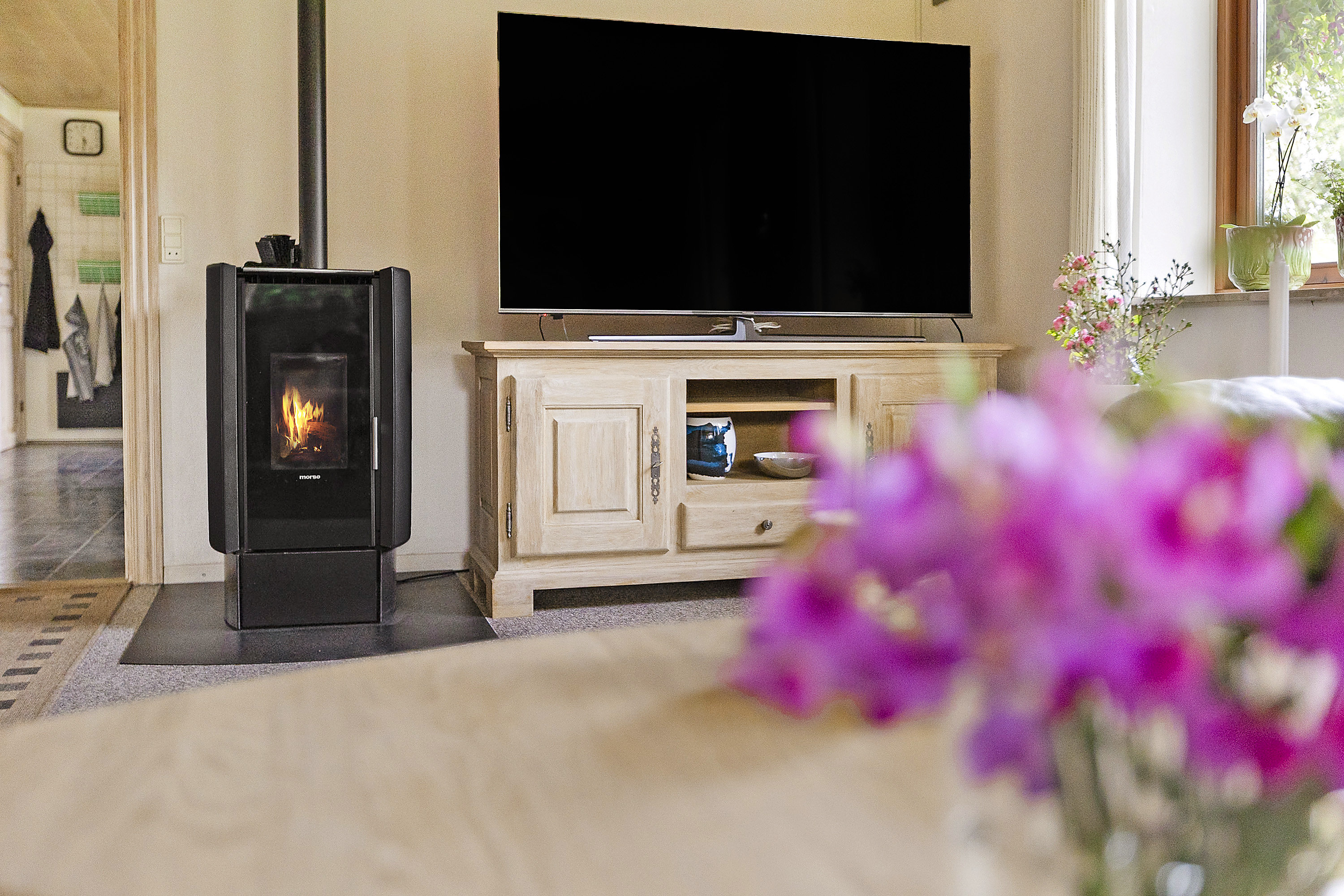 Fremhævet stue billede i fuldskærmstilstand. Billede af Urnehovedvej 41, 6392 Bolderslev