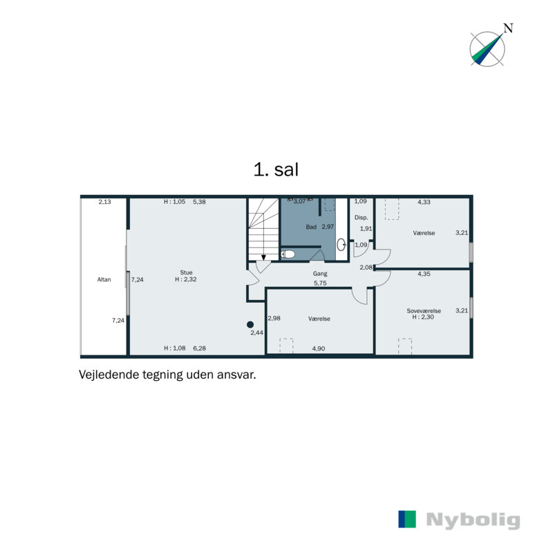 Plantegninger billede af Urnehovedvej 41, 6392 Bolderslev