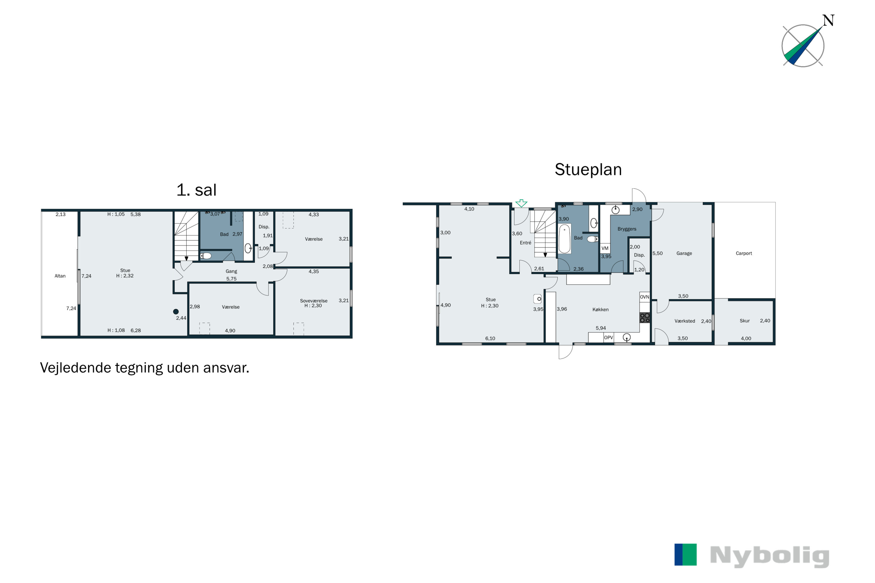 Plantegninger billede af Urnehovedvej 41, 6392 Bolderslev