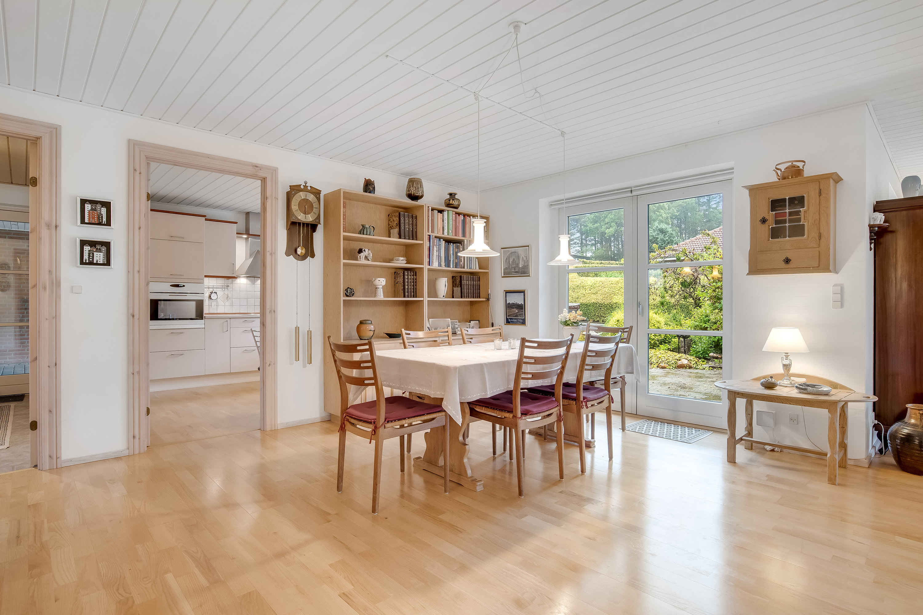 Fremhævet stue billede i fuldskærmstilstand. Billede af Kirketoft 72, Asp, 7600 Struer