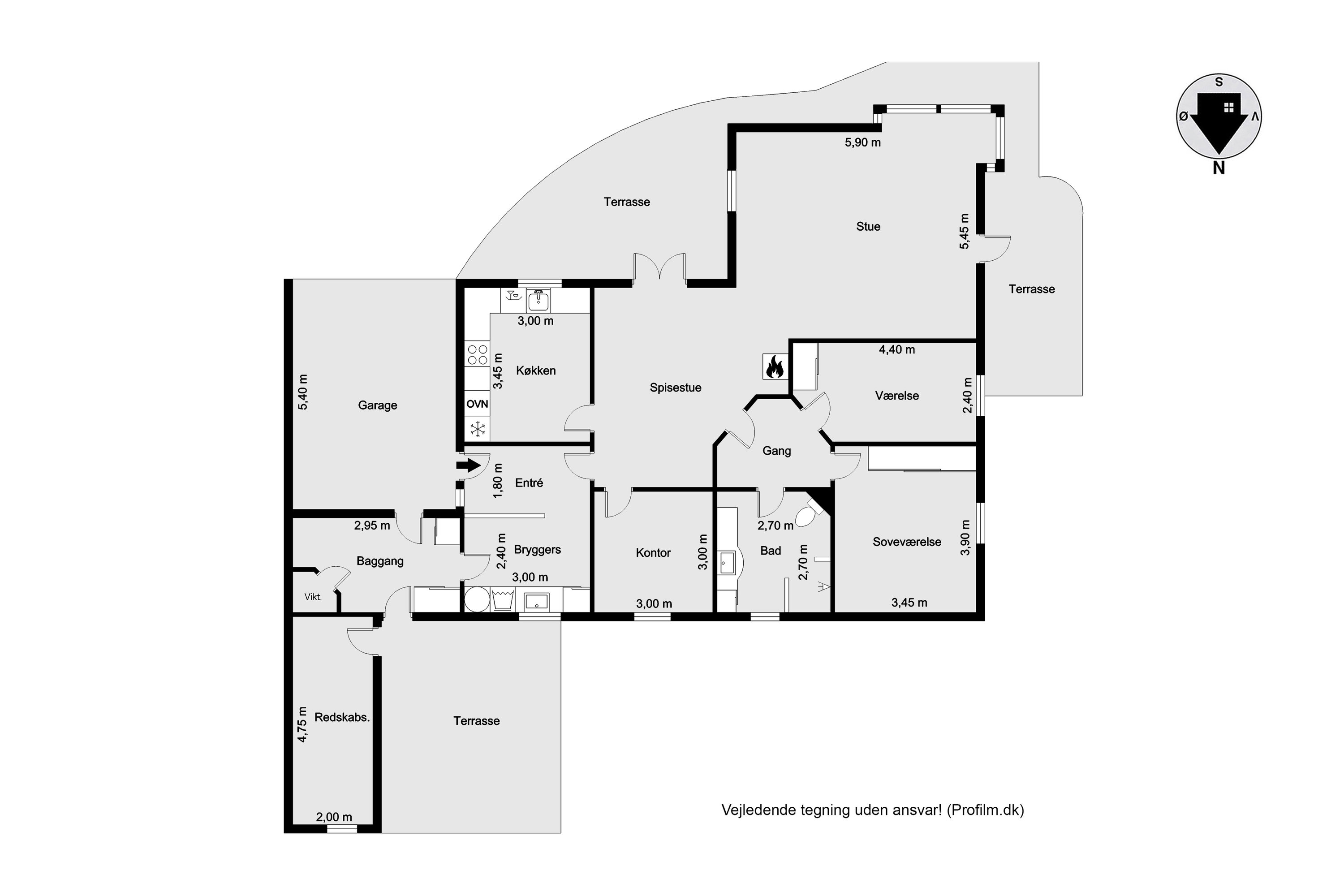 Plantegninger billede af Kirketoft 72, Asp, 7600 Struer