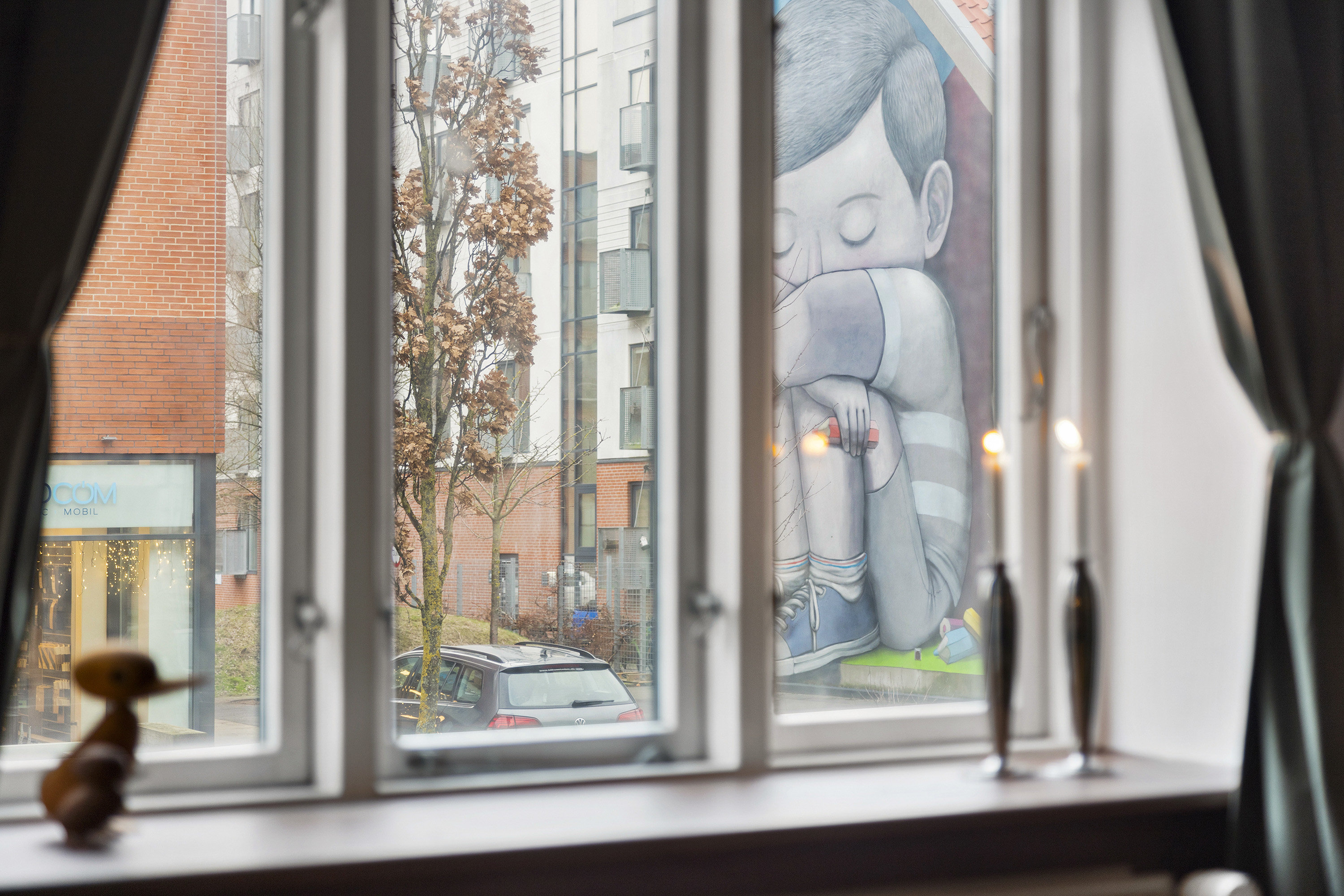 Fremhævet stue billede i fuldskærmstilstand. Billede af Østerbro 48, st.. tv., 9000 Aalborg