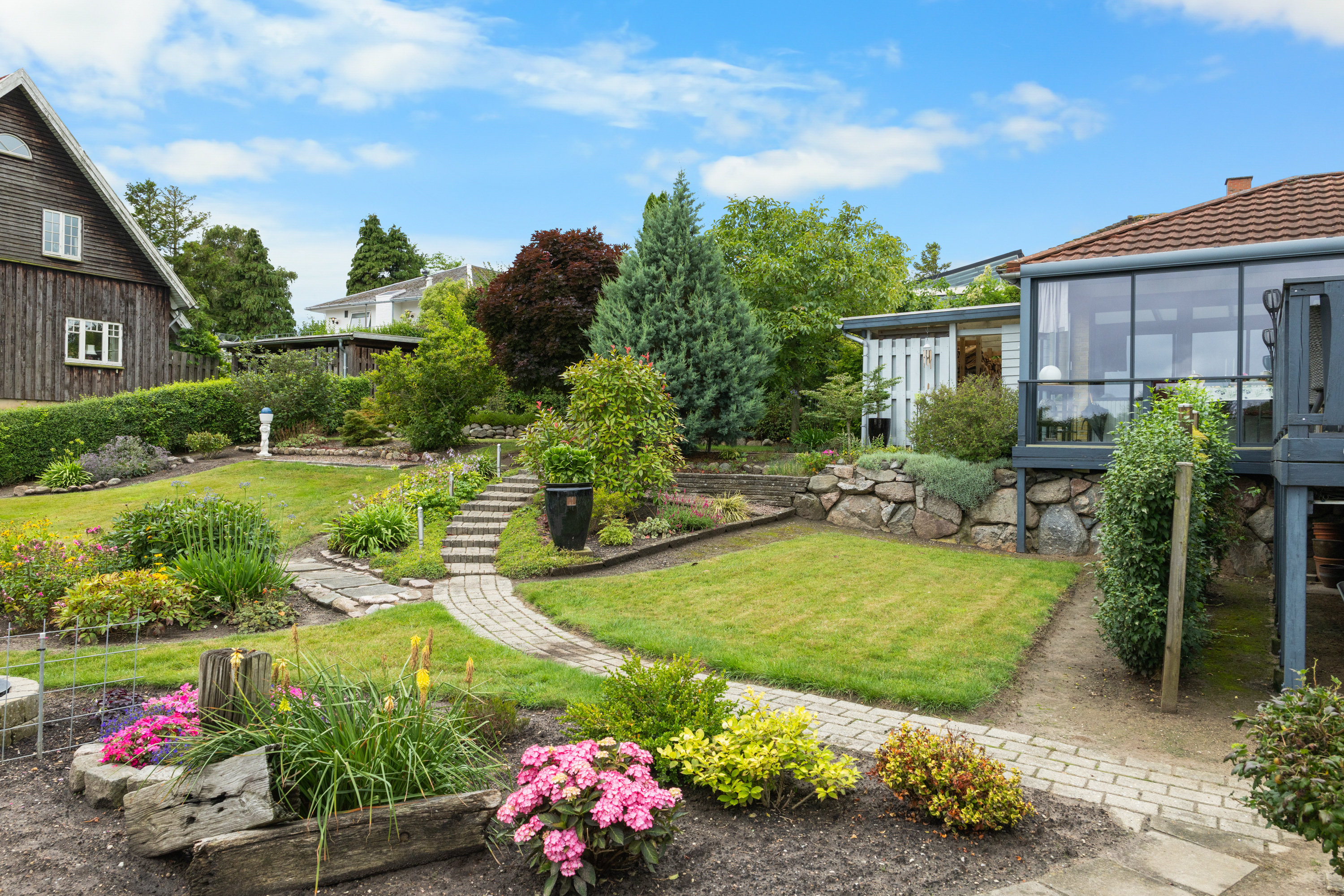 Fremhævet have billede i fuldskærmstilstand. Billede af Store Stege 6, Dyreborg, 5600 Faaborg